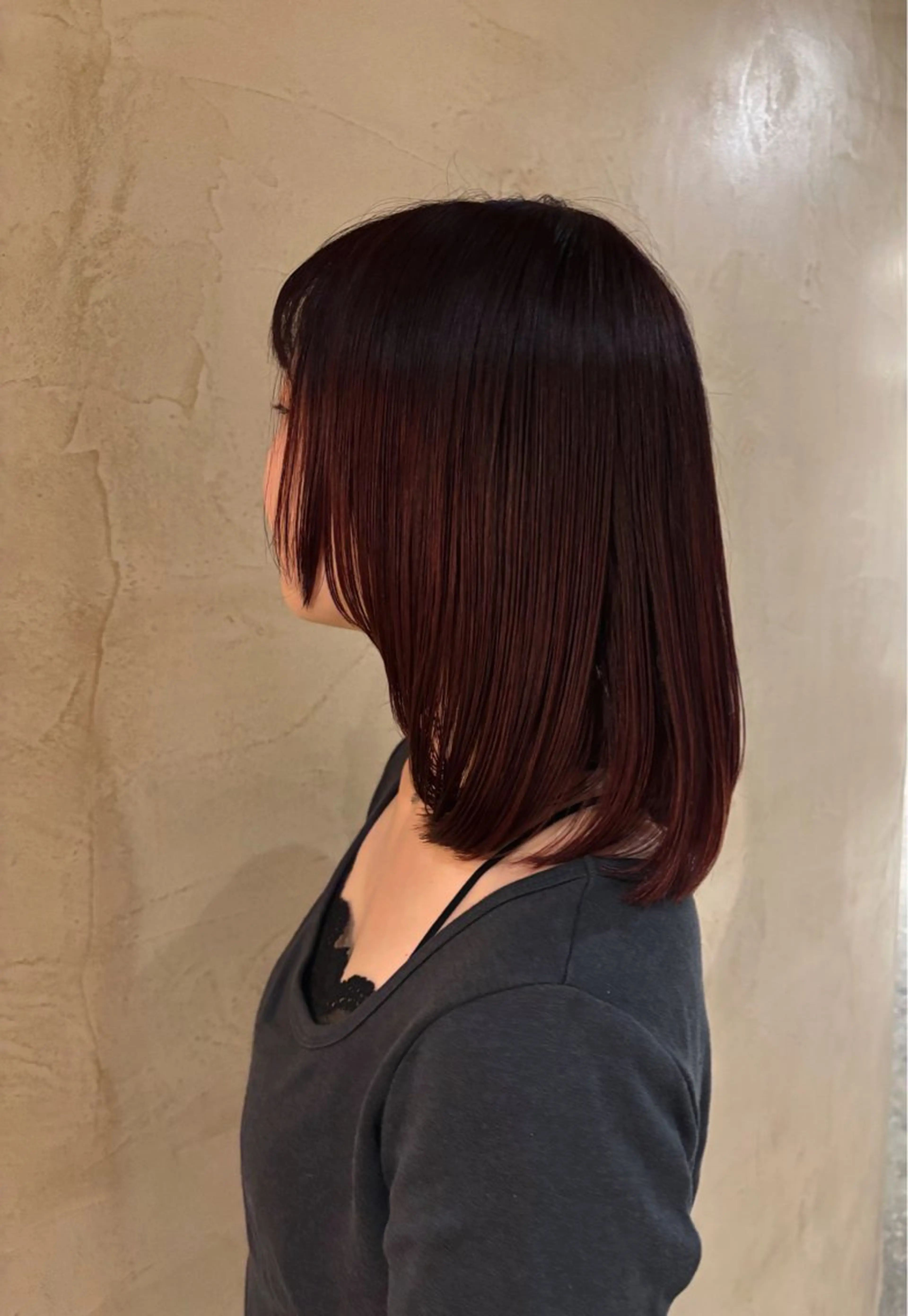 縮毛矯正の写真