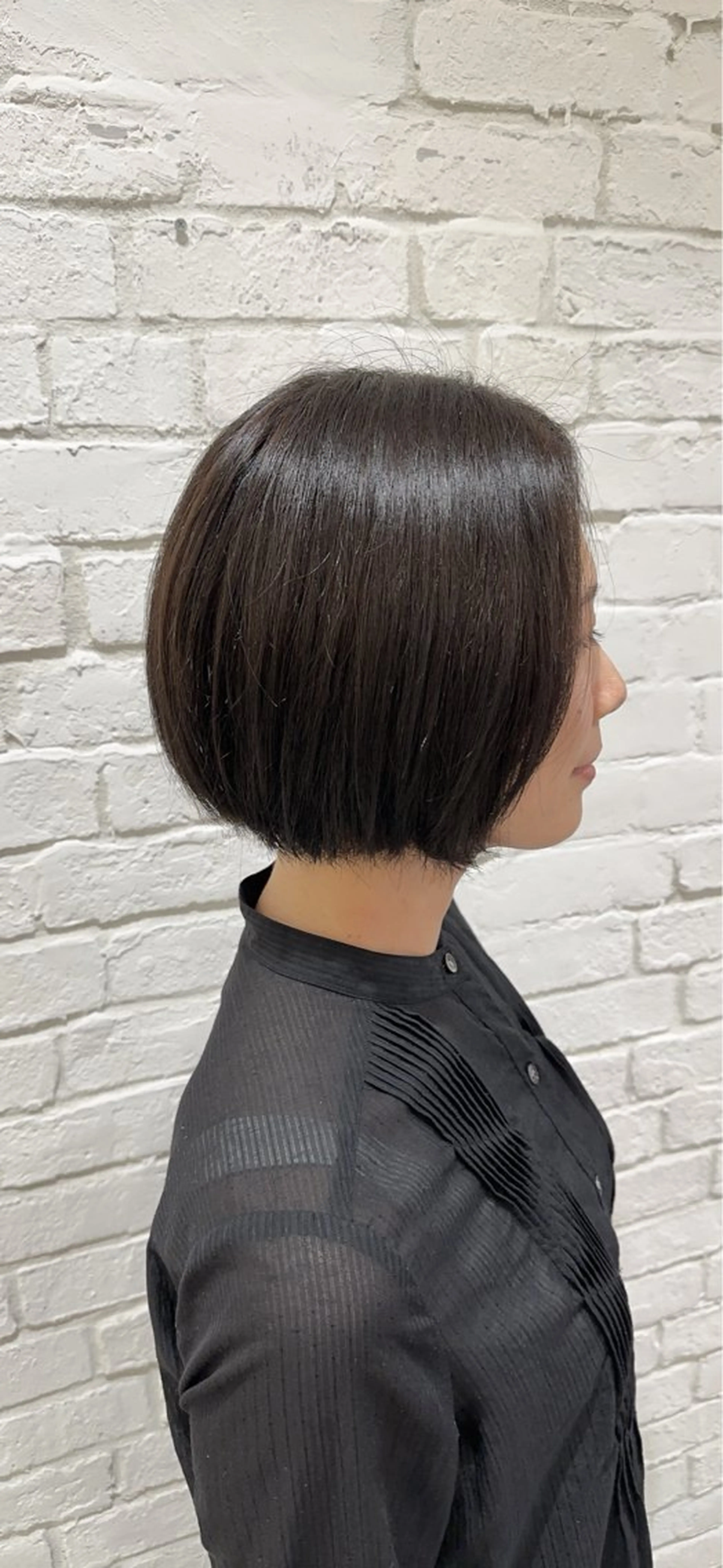 ショート カラー ブラウンカラー 井上 竜成のヘアスタイル