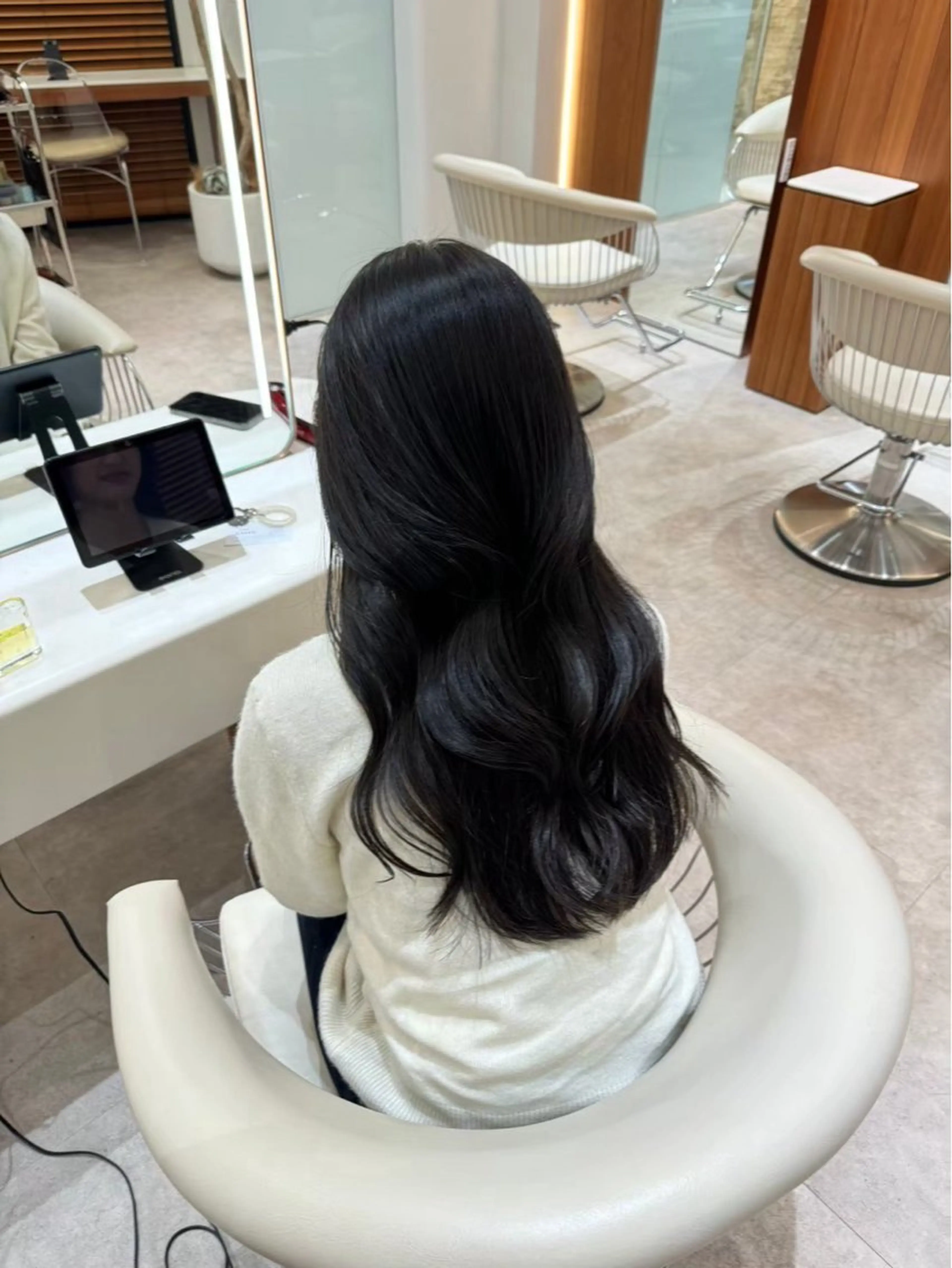 セミロング カット ヘアカラー トリートメント ボブ/パーマ/レイ ヤー/新宿/KOKIのヘアスタイル