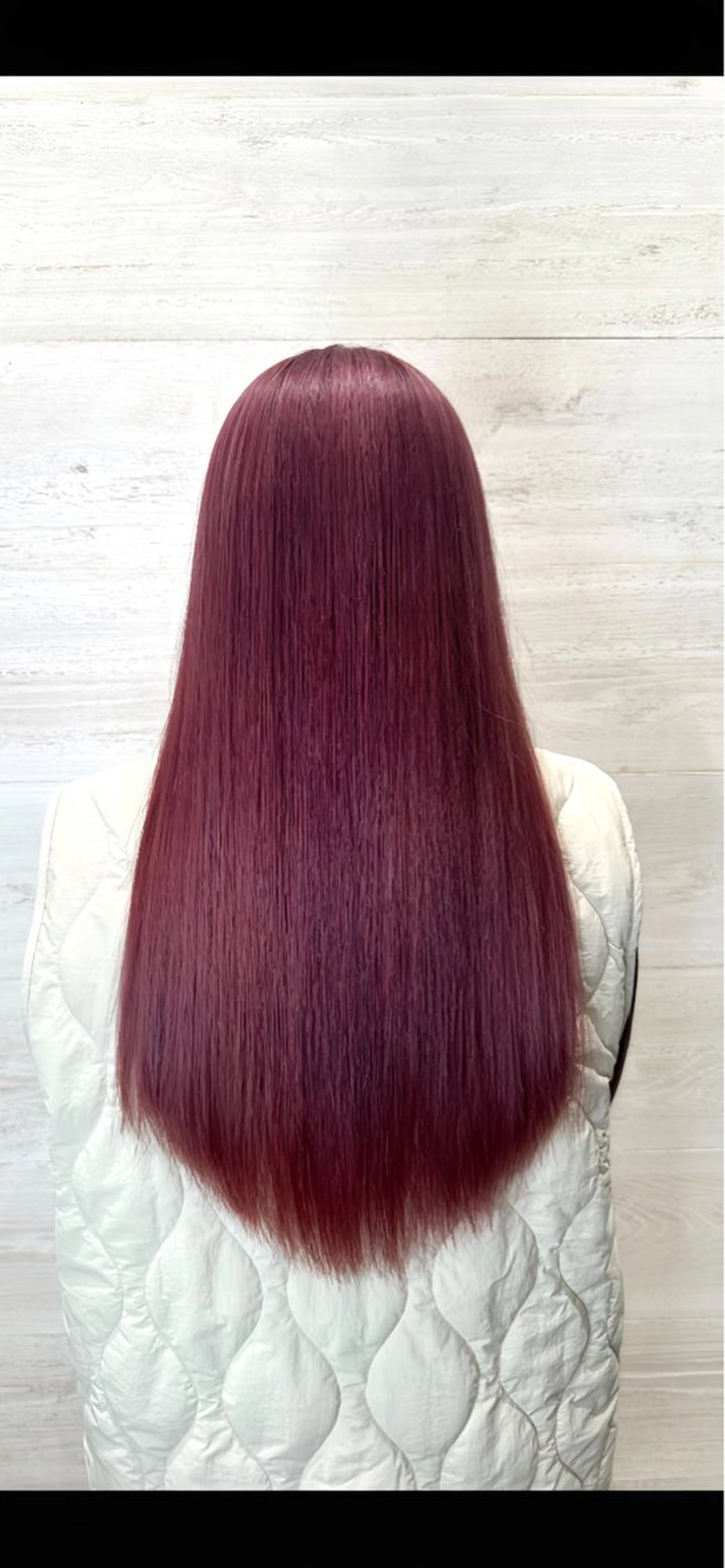 ロング カット ヘアカラー 【明石の艶髪神様】 染澤尋統のヘアスタイル