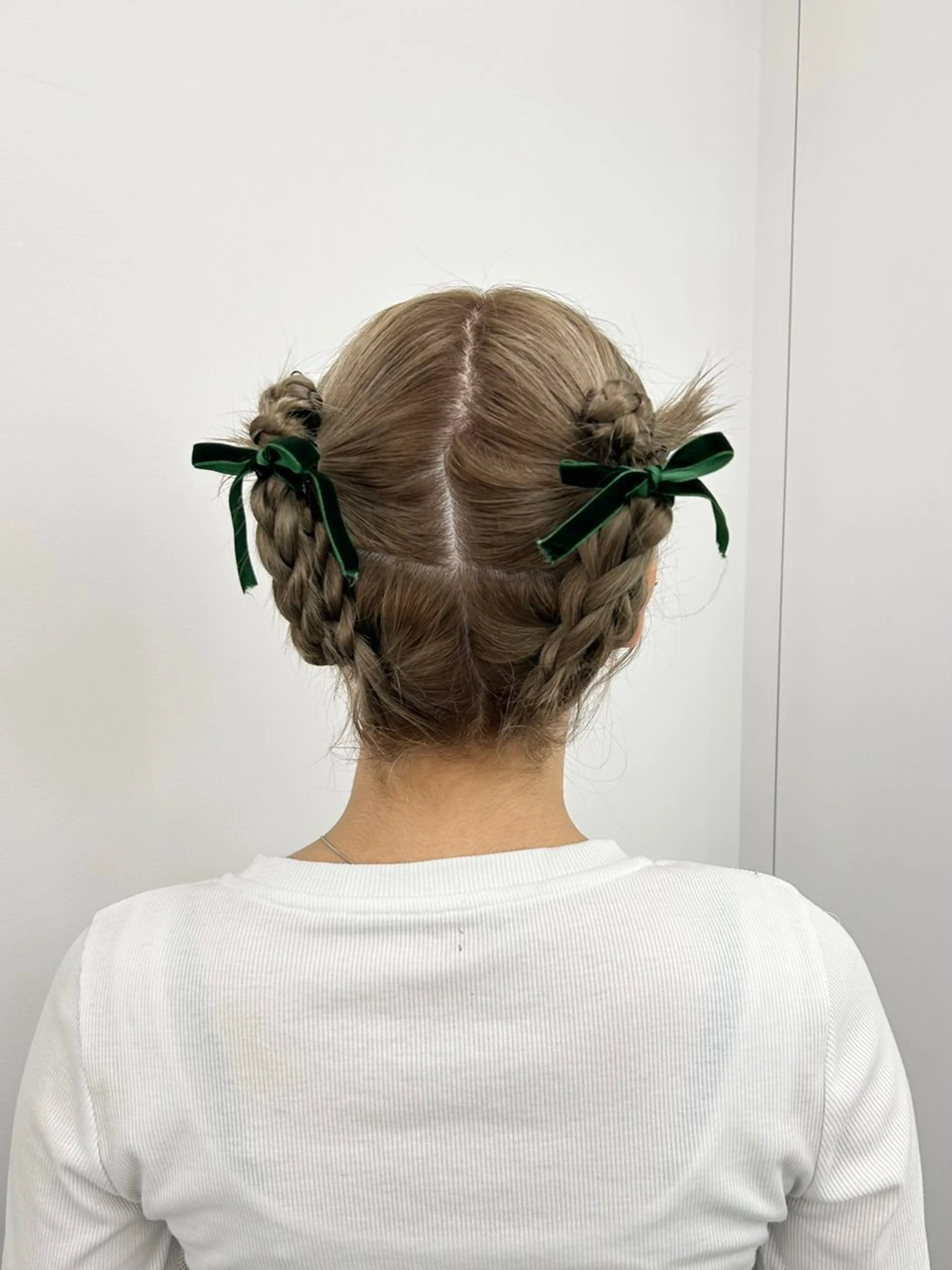 ショート ボブ ヘアセット 韓国ヘア/顔周り ヘアセット/加藤優里のヘアスタイル