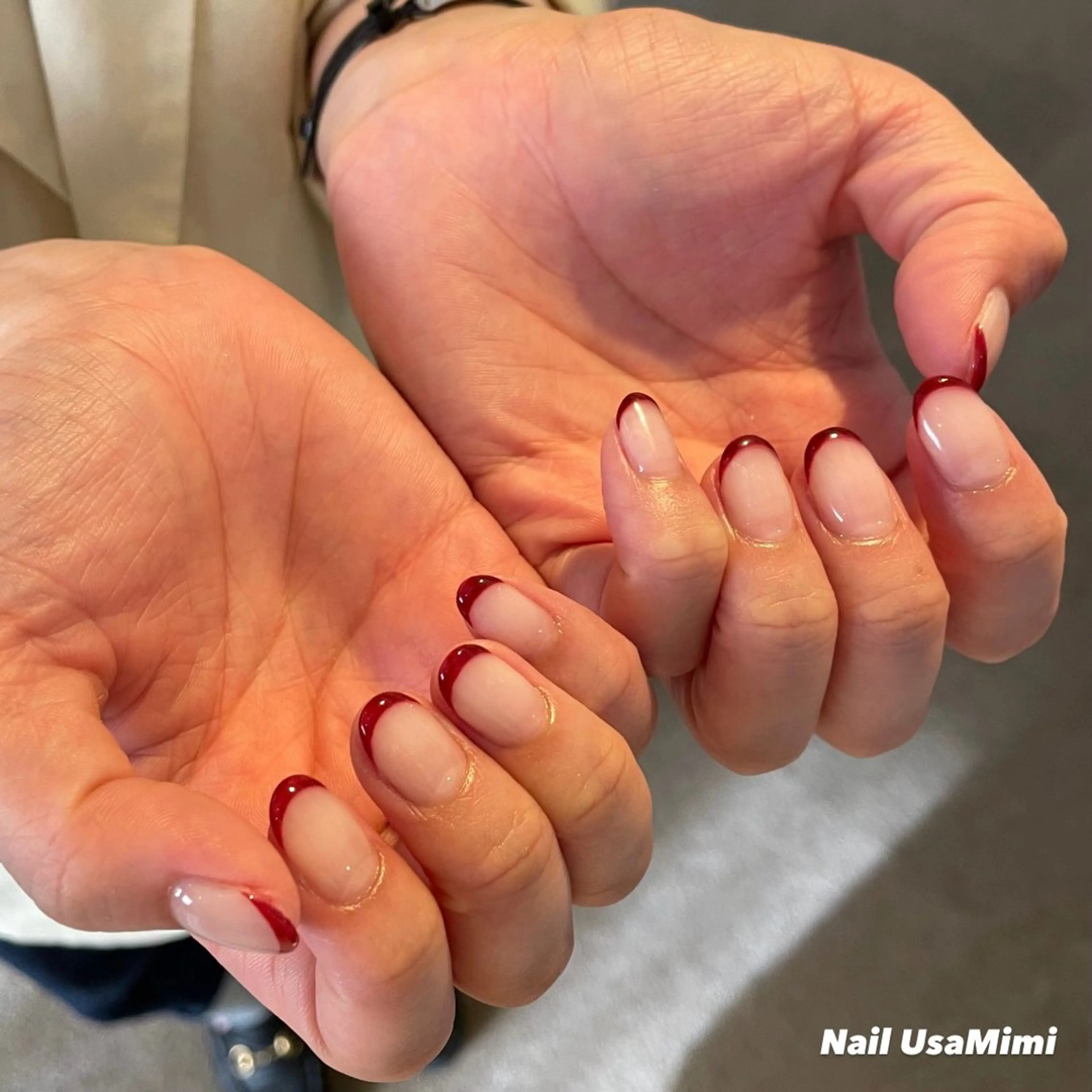 ネイル フレンチネイル NAIL DOT STUDIO堺筋本町のネイルデザイン