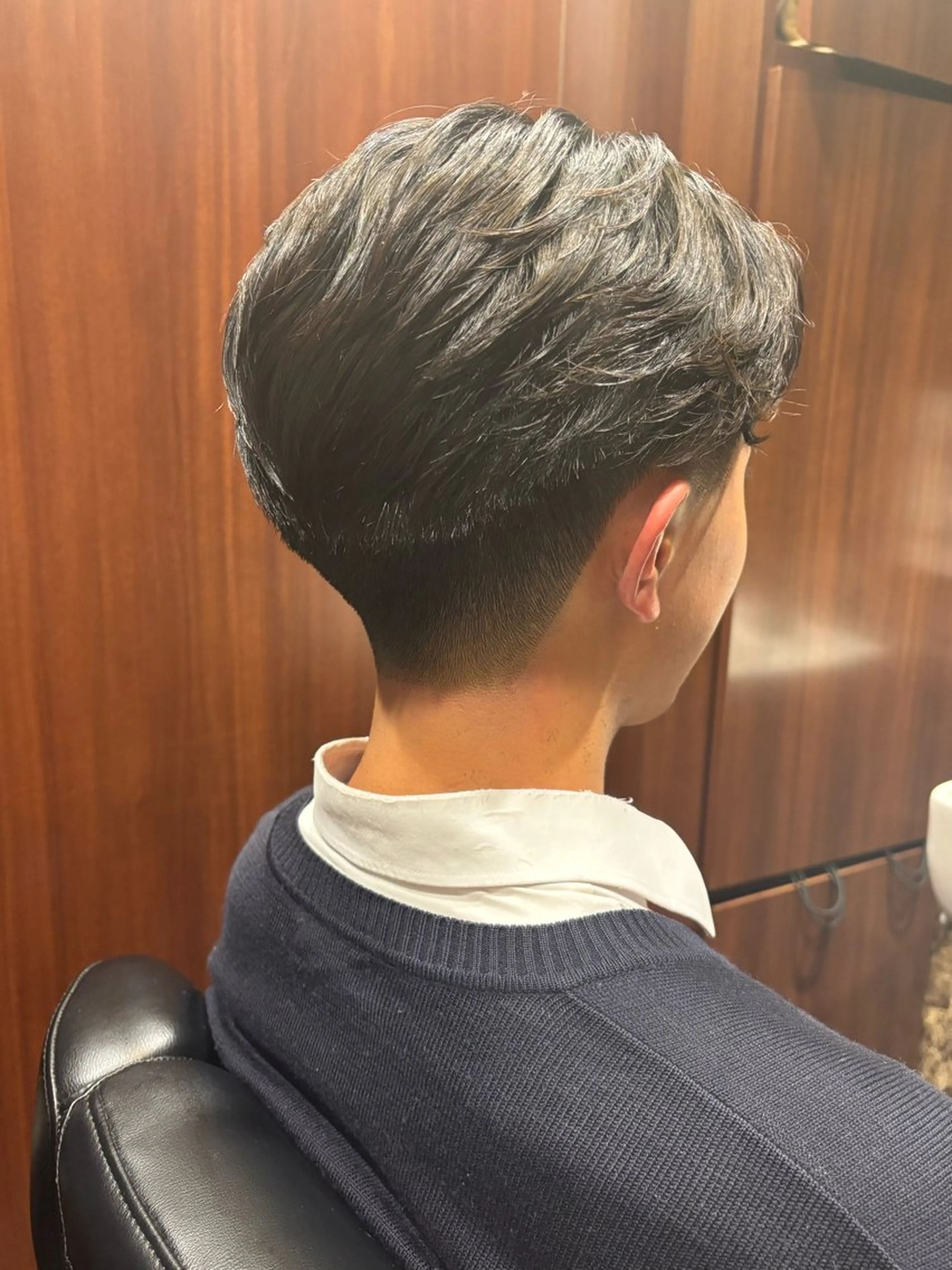 ショート カット 小松 美雄のヘアスタイル