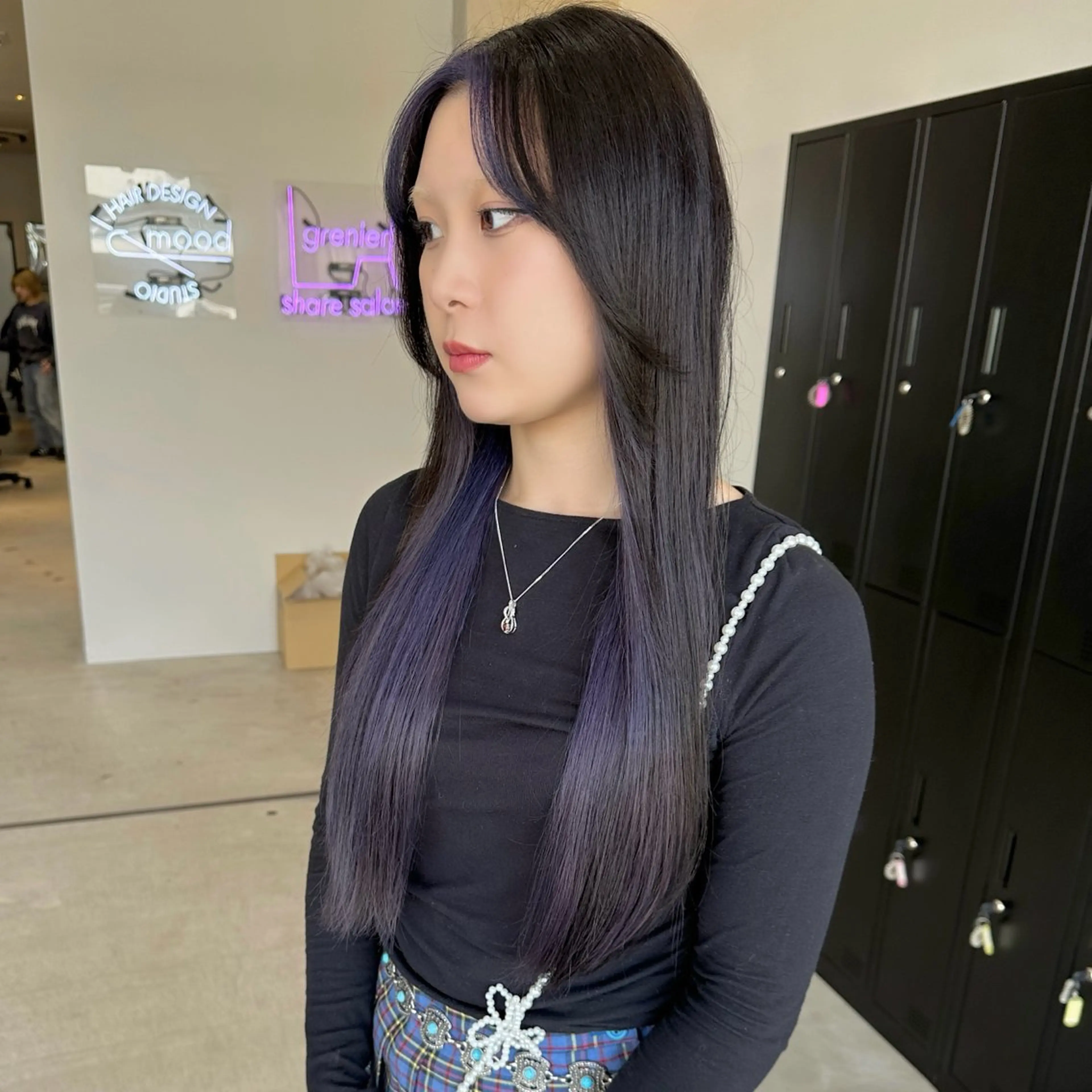 ロング カラー はちすか るかのヘアスタイル