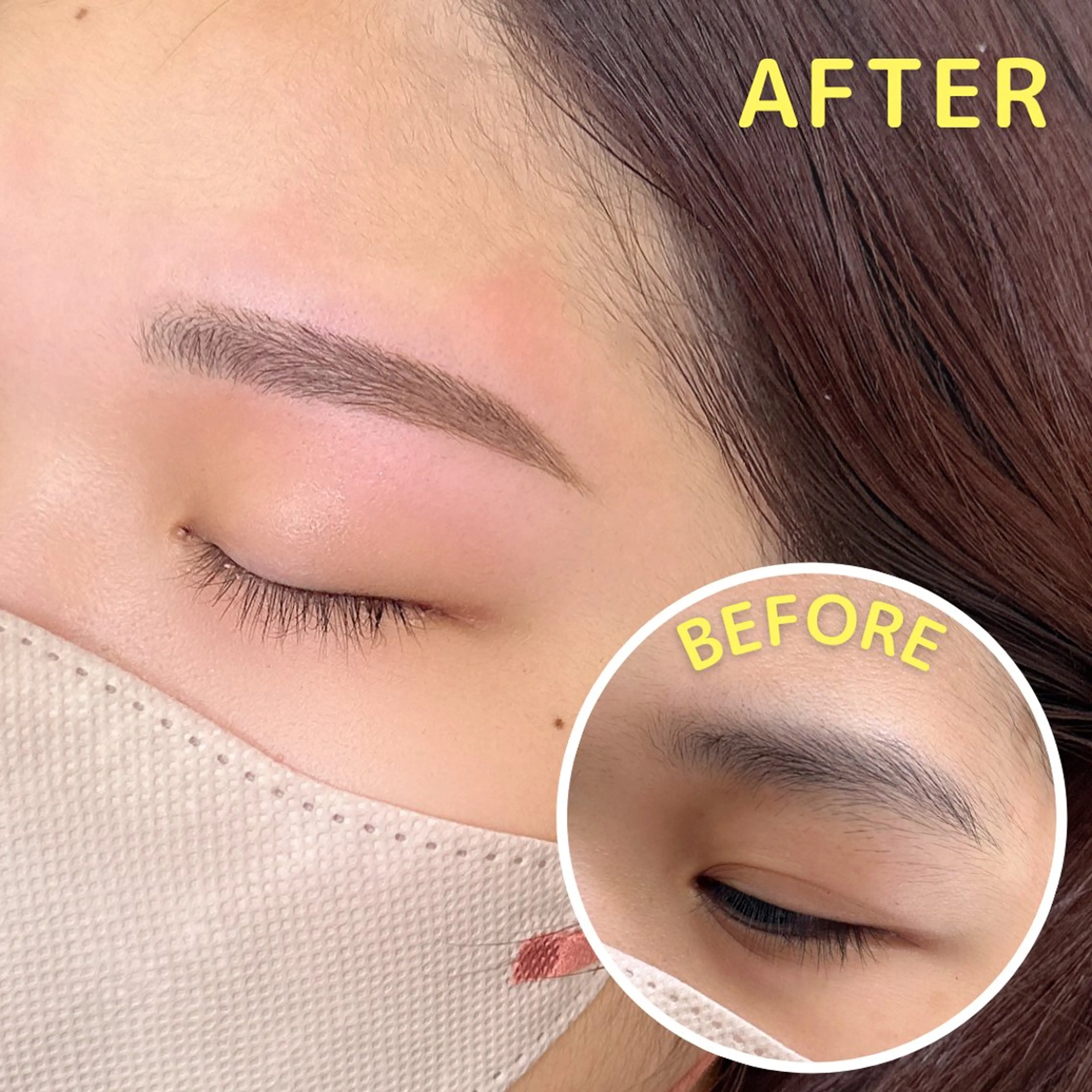 アイブロウ HAIR&MAKE POSH 日暮里のネイルデザイン