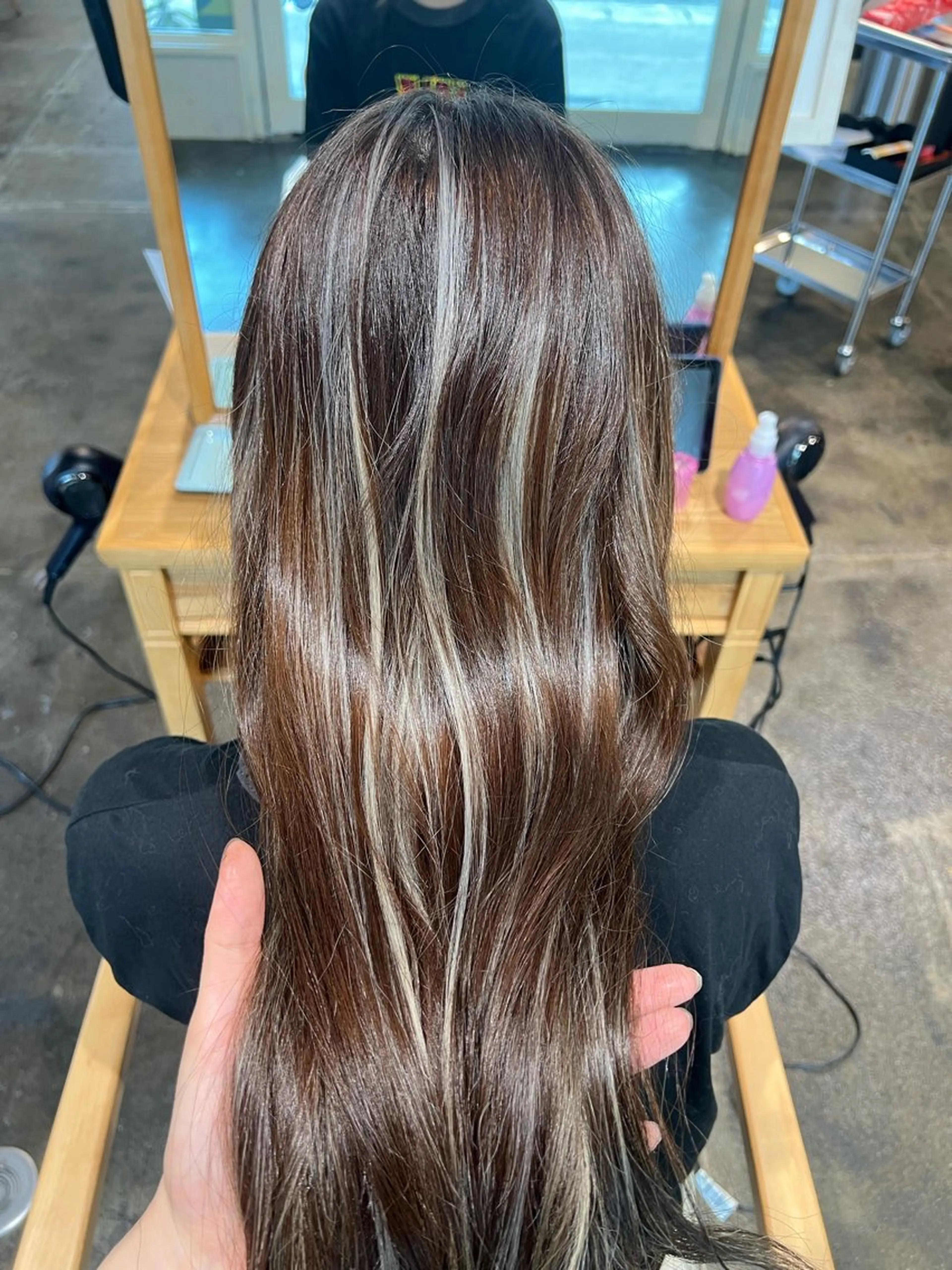 カラー くまざき　なな /メンズモデル募集のヘアスタイル