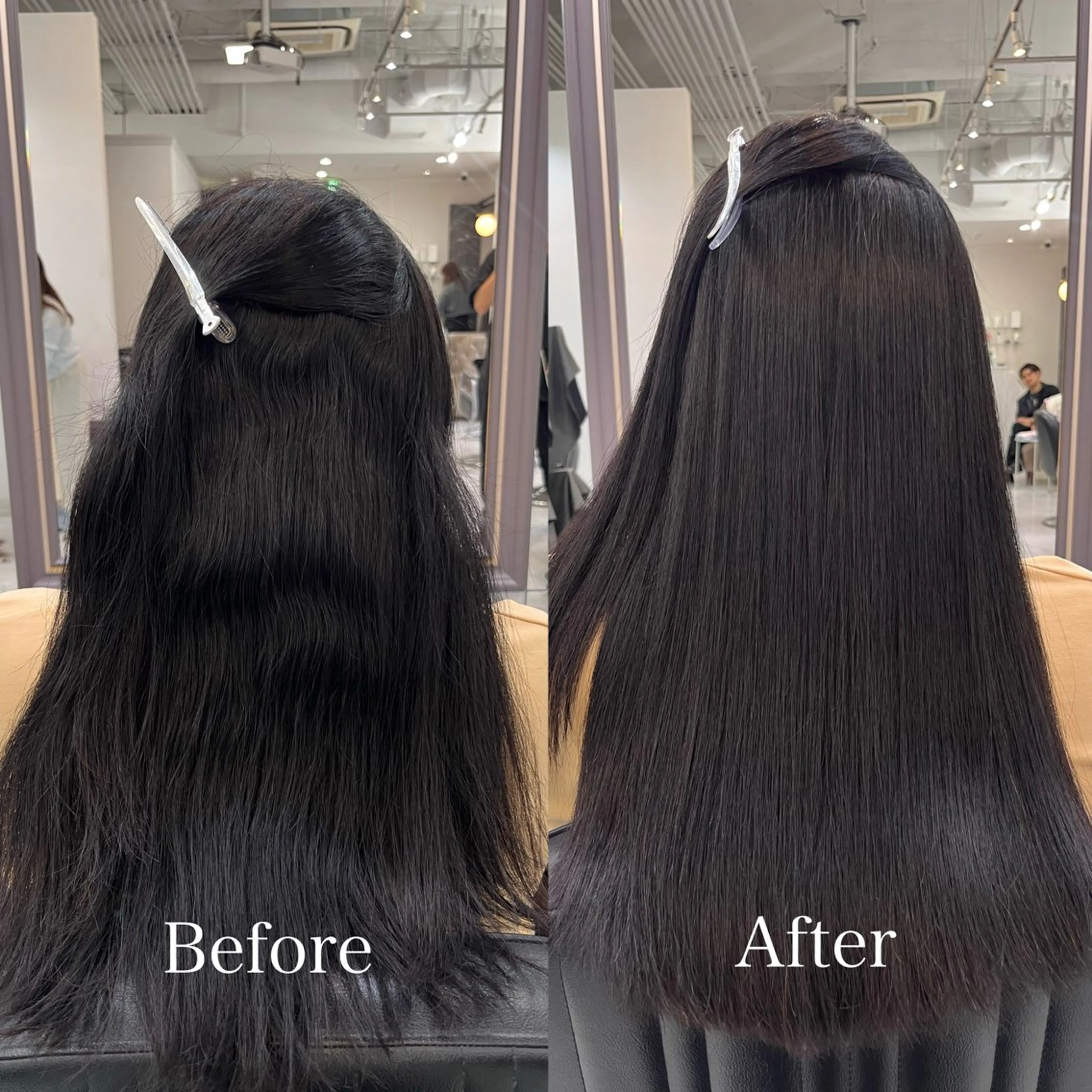 ロング 縮毛矯正 トリートメント THE  ESCALA表参道所属・Hana🌷/ 透明感/艶髪/表参道のヘアスタイル