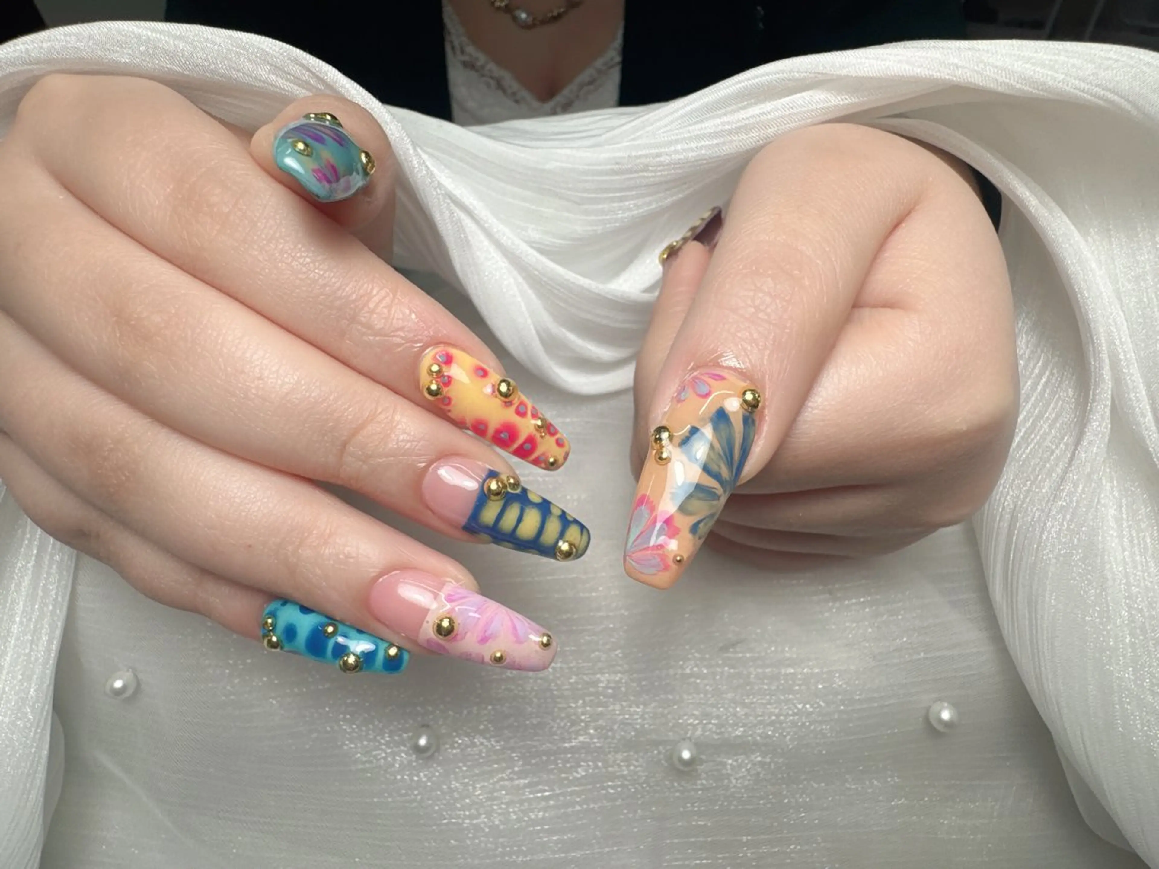 ネイル ハンドネイル EN salon💅 🦋もり💕のネイルデザイン