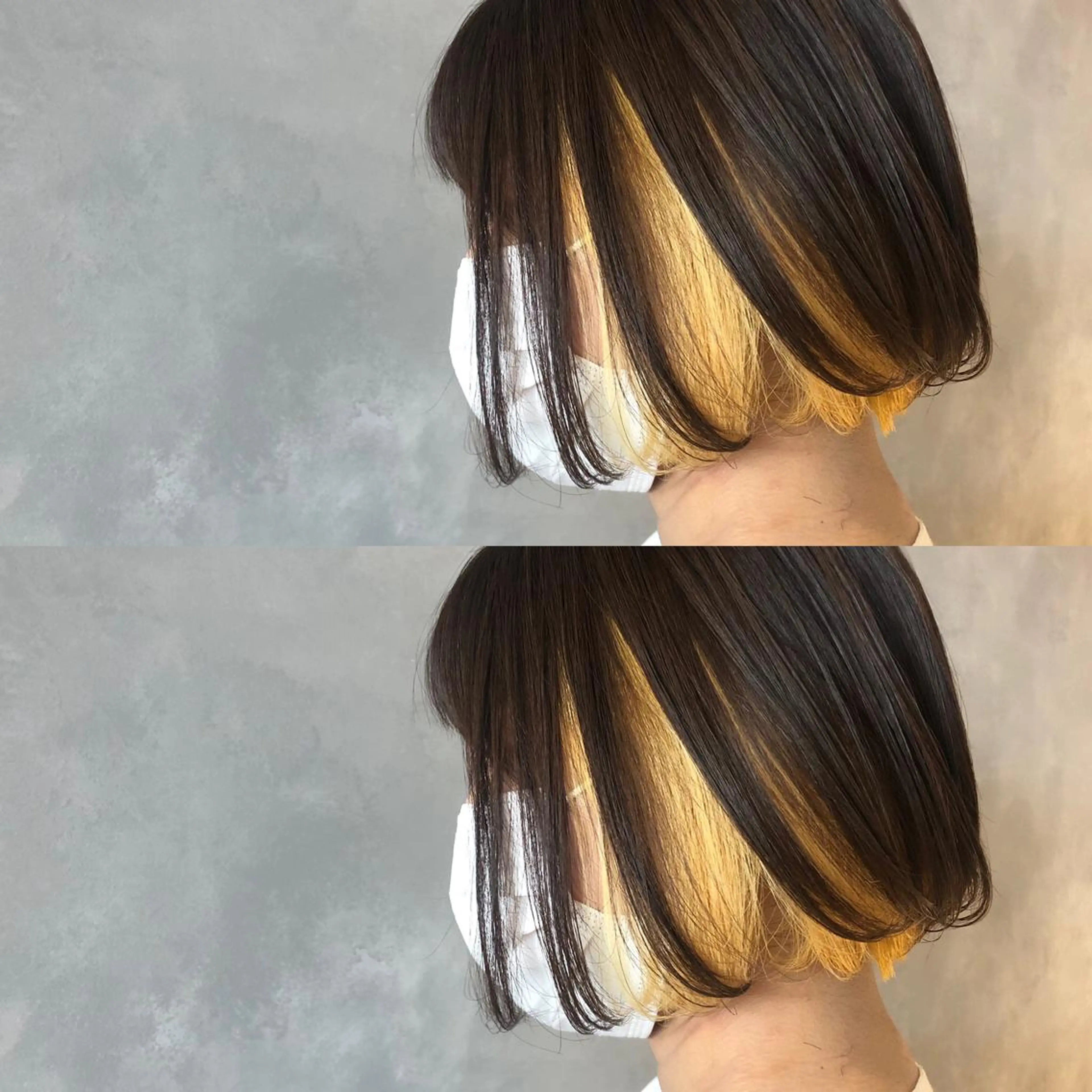 ショート カラー インナーカラー 長谷川 沙紀のヘアスタイル