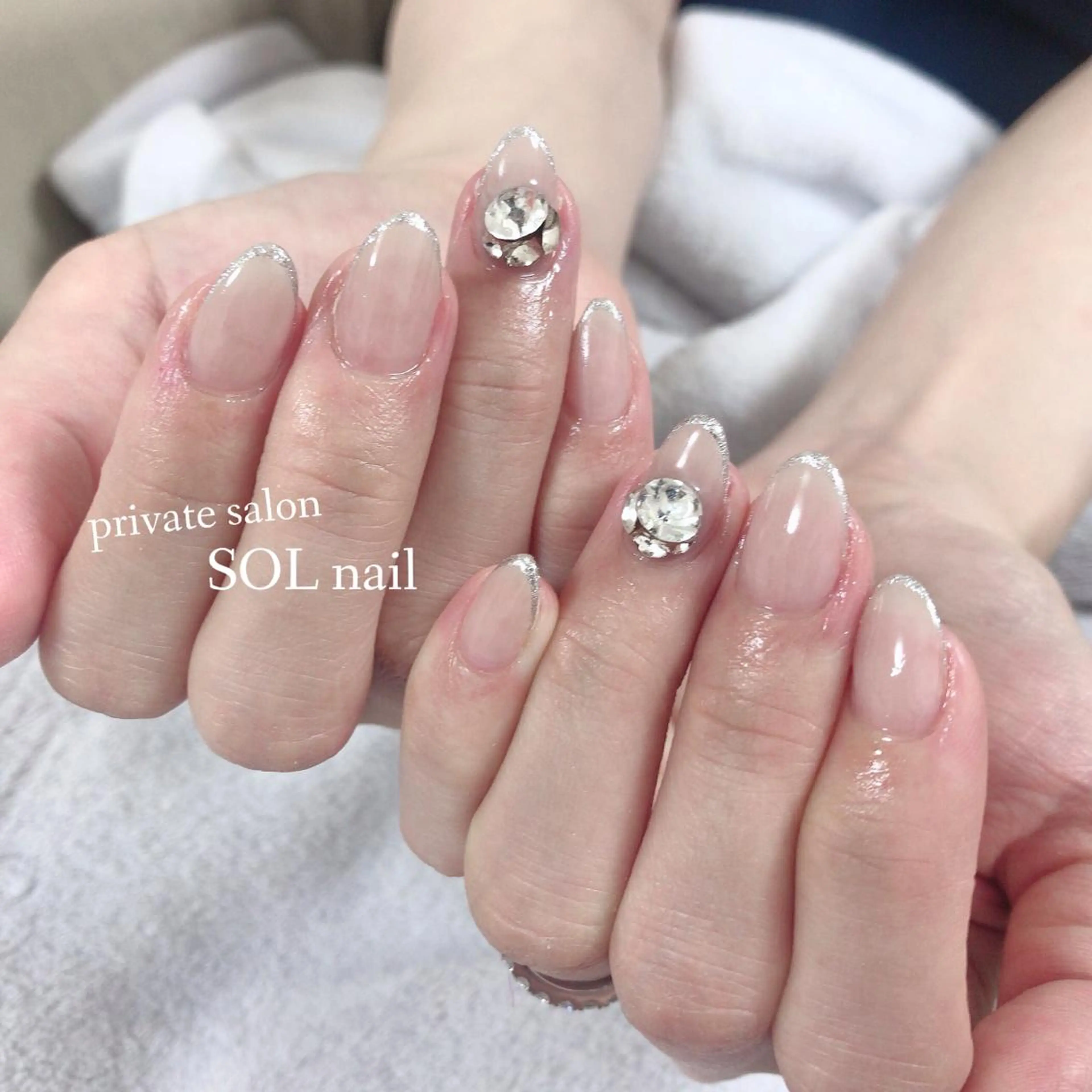 ネイル ブライダルネイル SOL NAILのネイルデザイン