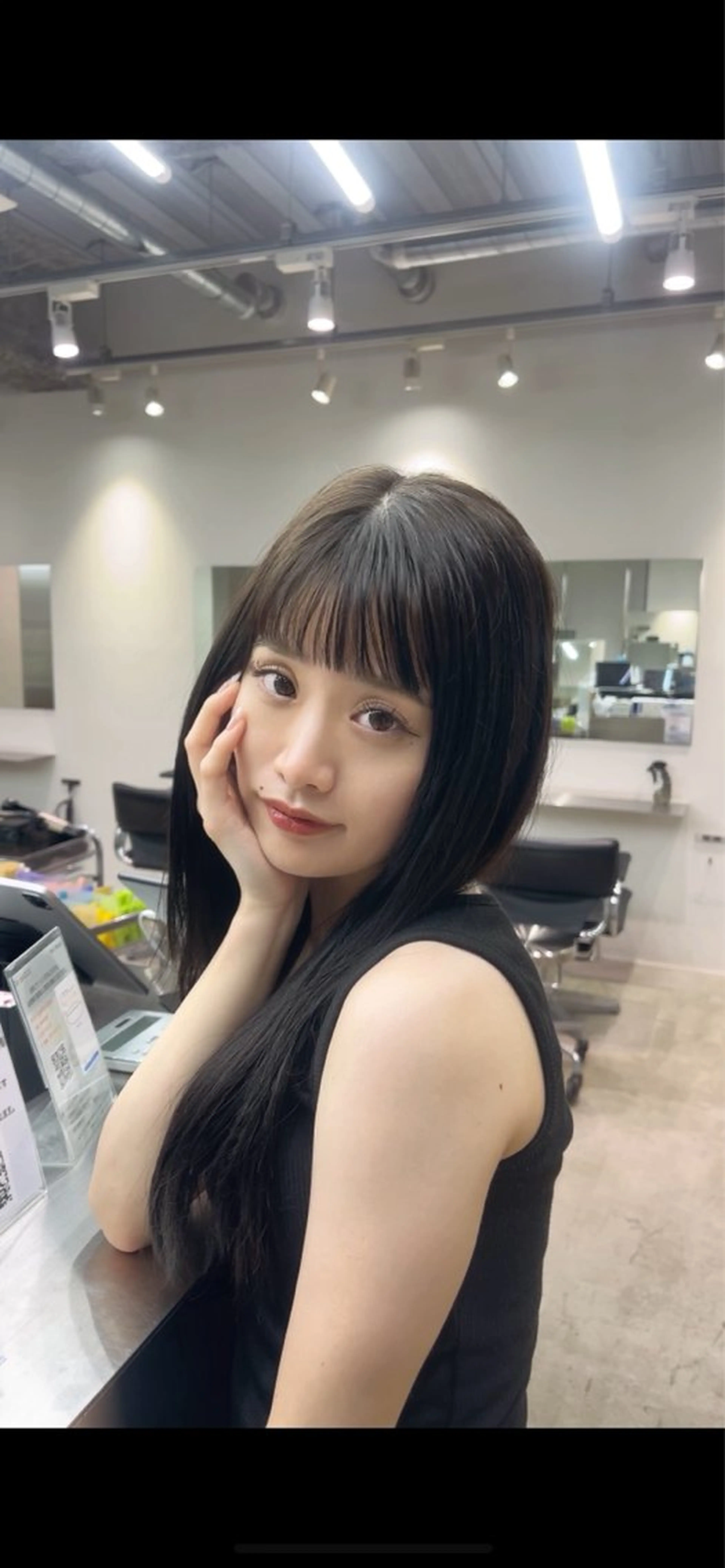 ロング カラー 夏果⭐︎fifth 天神 海外風パーマのヘアスタイル