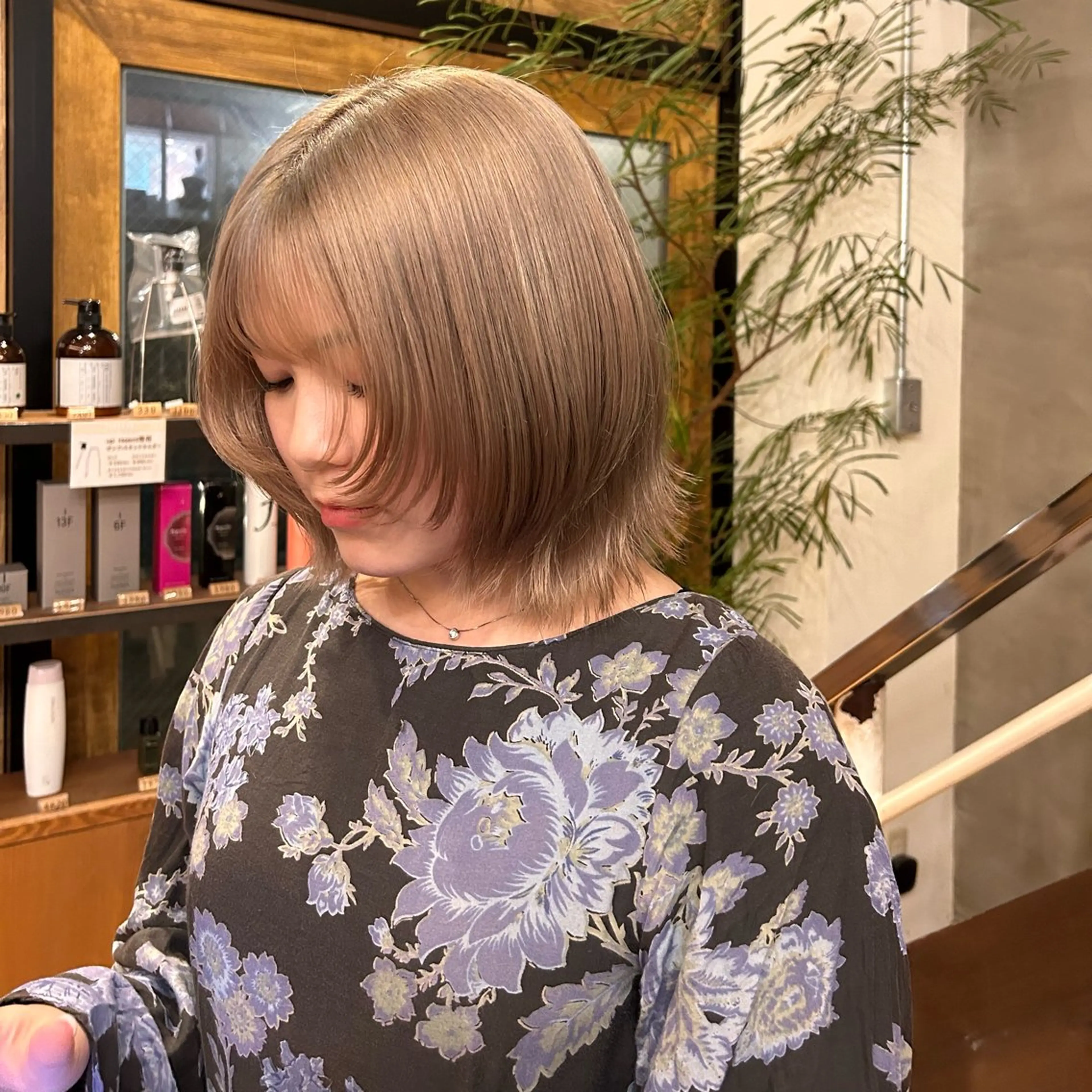 【小顔レイヤーカット💇🏻‍♀️✨】 ❤️‍🔥ボブ​〜​ミディアム向け❤️‍🔥の写真