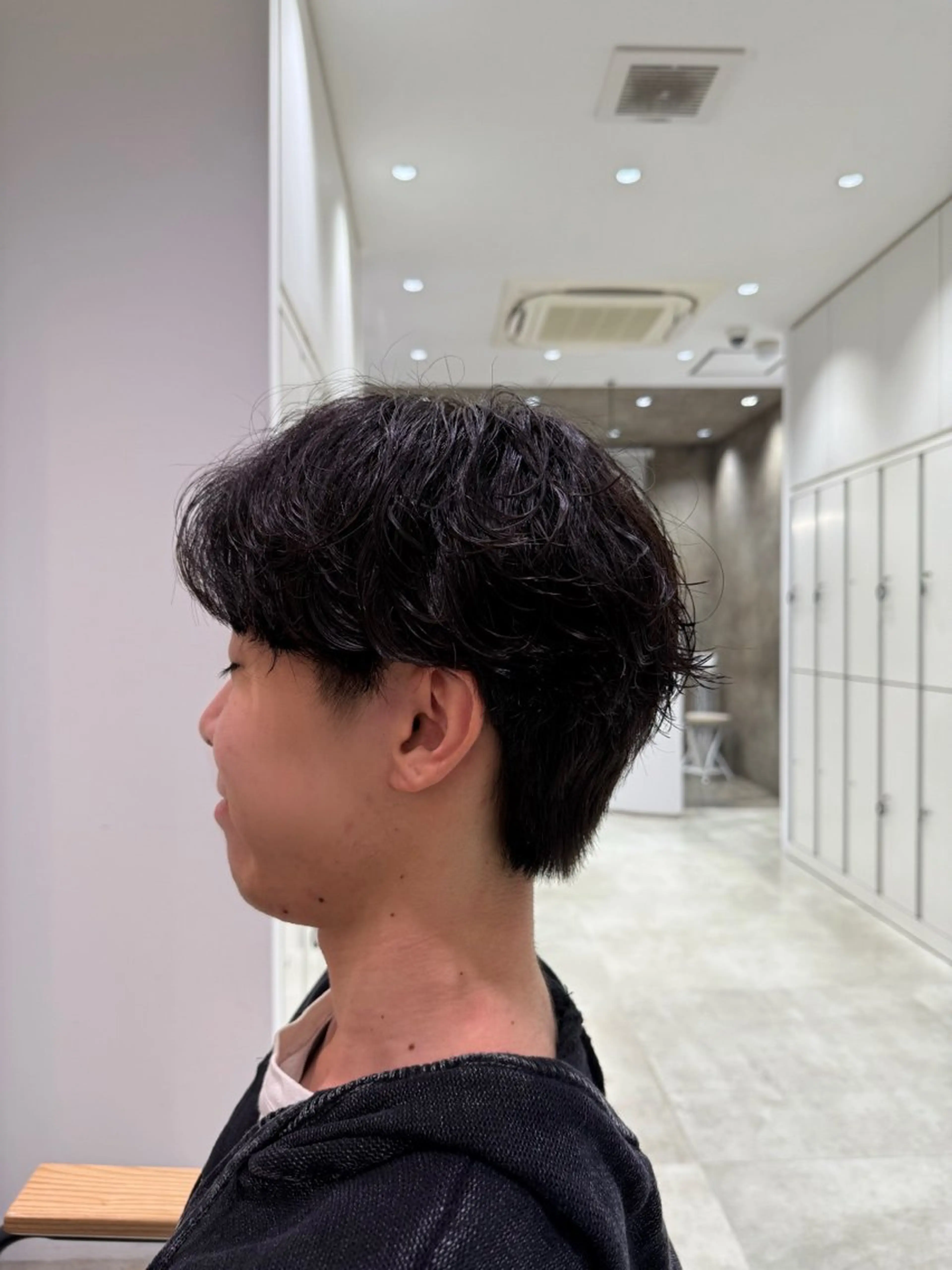 パーマ メンズ 佐藤 萌のヘアスタイル