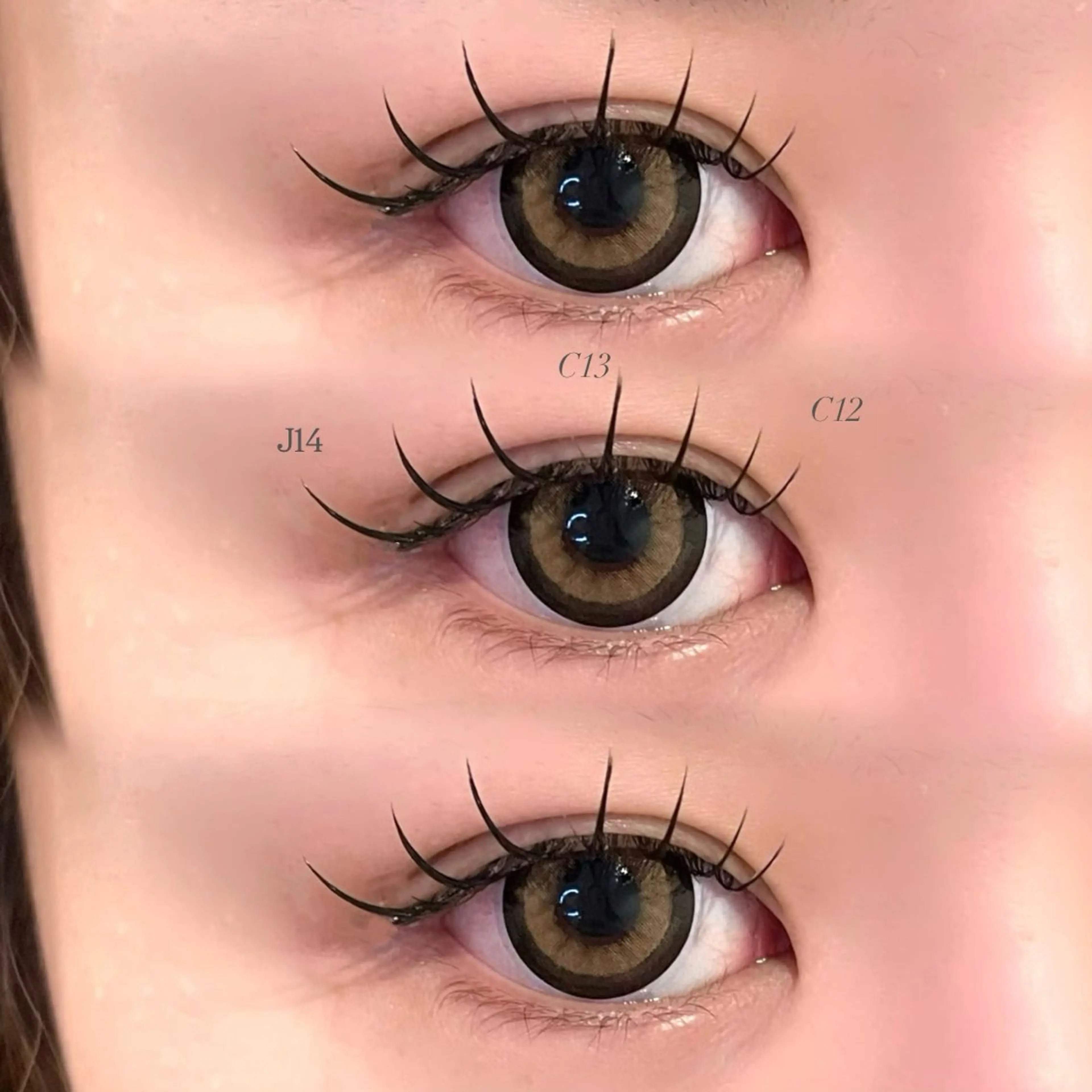 マツエク・マツパ マツエク Mell Yuuna ♡パリエク /束感のマツエク・マツパデザイン