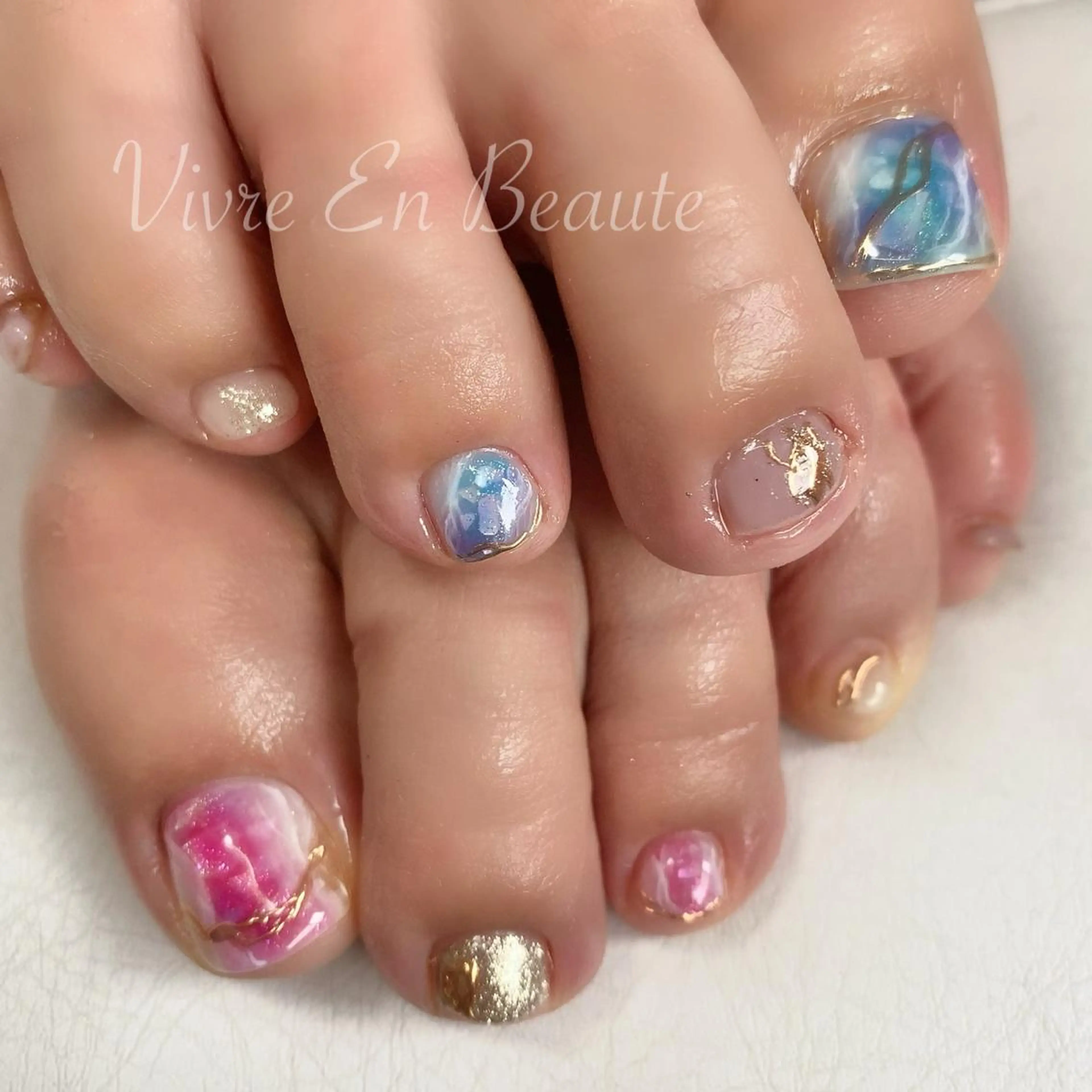 ネイル アートネイル ミラーネイル フットネイル S Nailのネイルデザイン