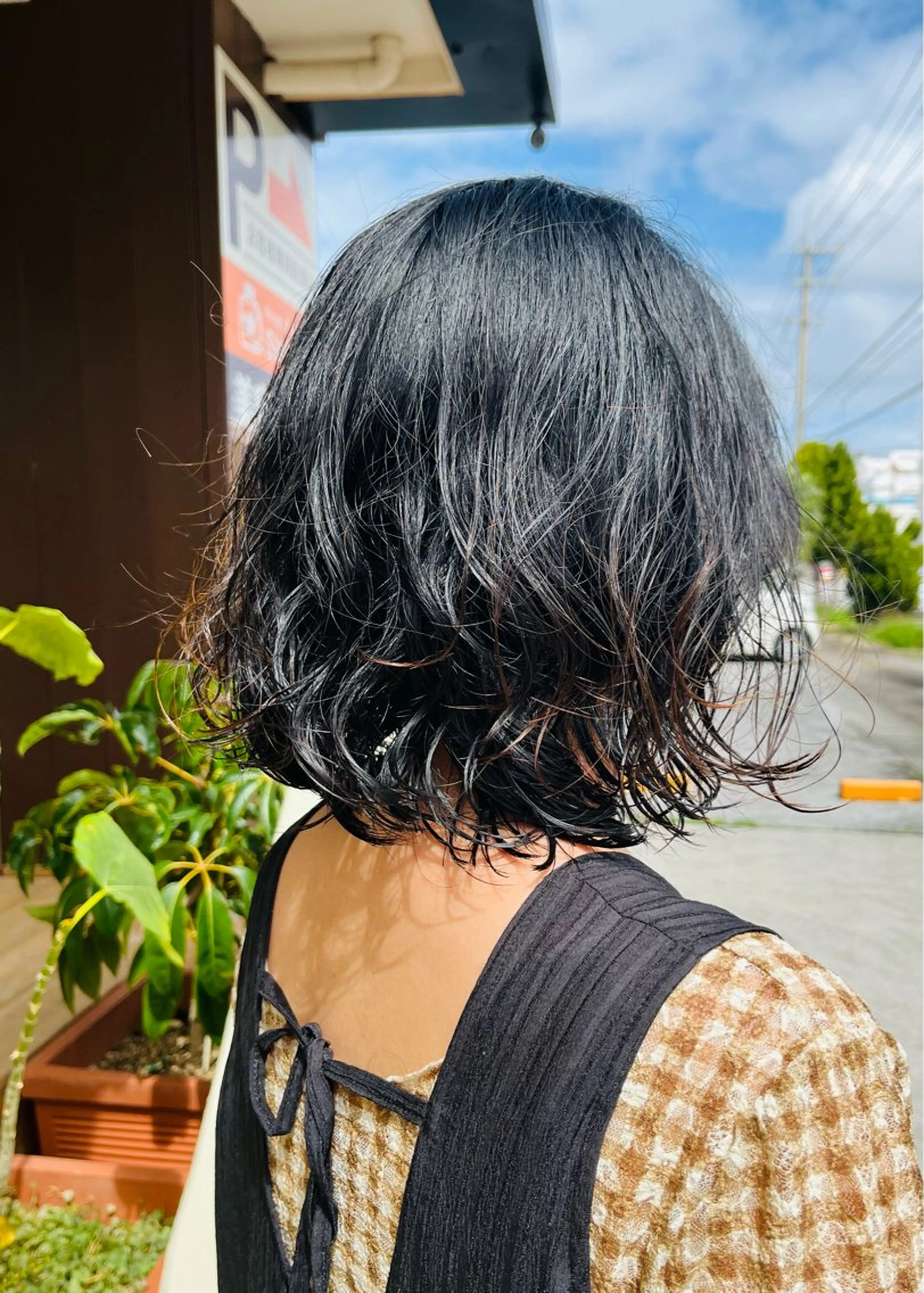 ミディアム パーマ カット パーマ トリートメント カットモデル募集✂︎ 森田ひかり🌼のヘアスタイル