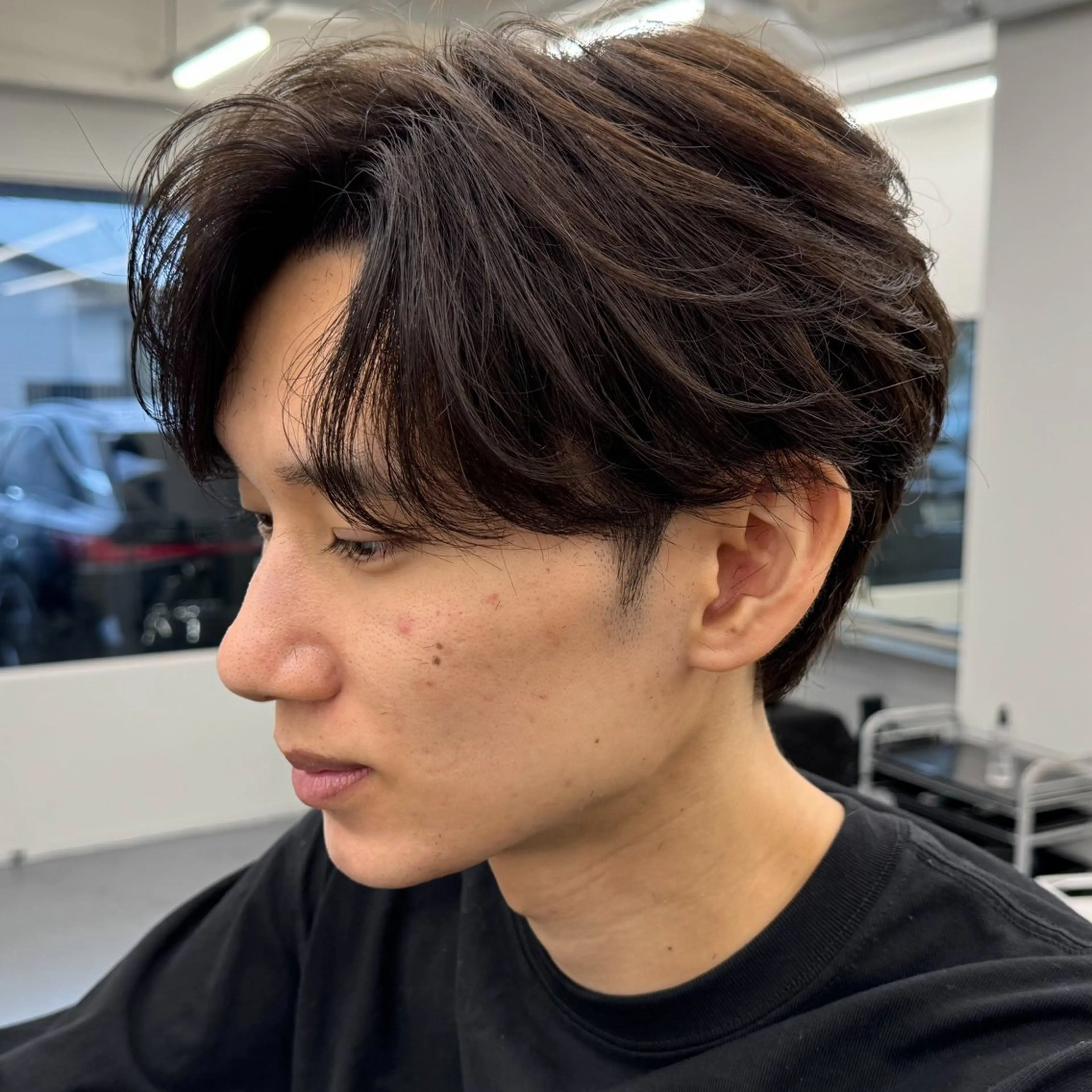 ショート パーマ メンズ カット パーマ トリートメント メンズパーマの人 KAZUのヘアスタイル