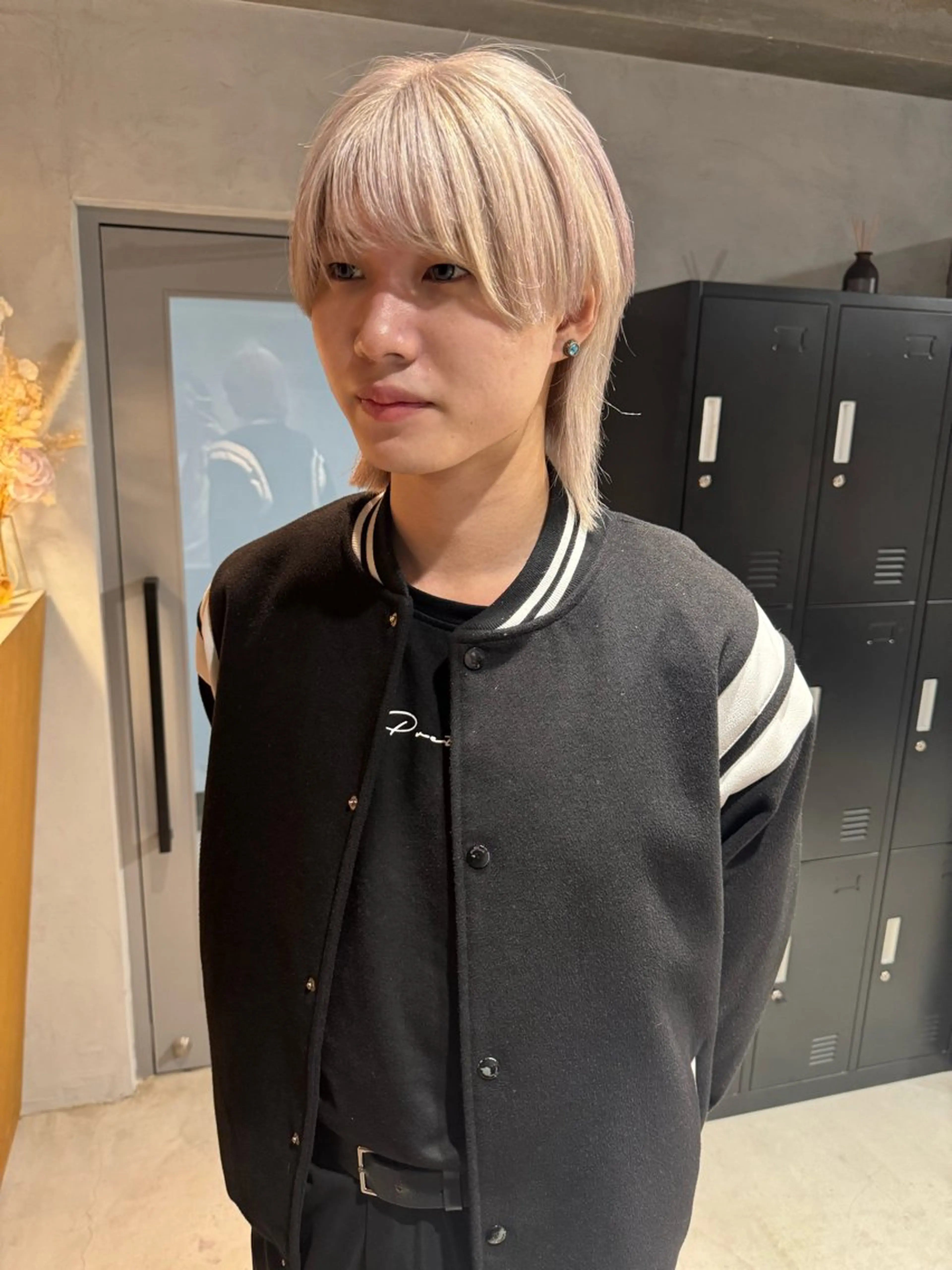 ミディアム カラー パーマ ヘアアレンジ メンズ メンズ特化 しゅうへいのヘアスタイル