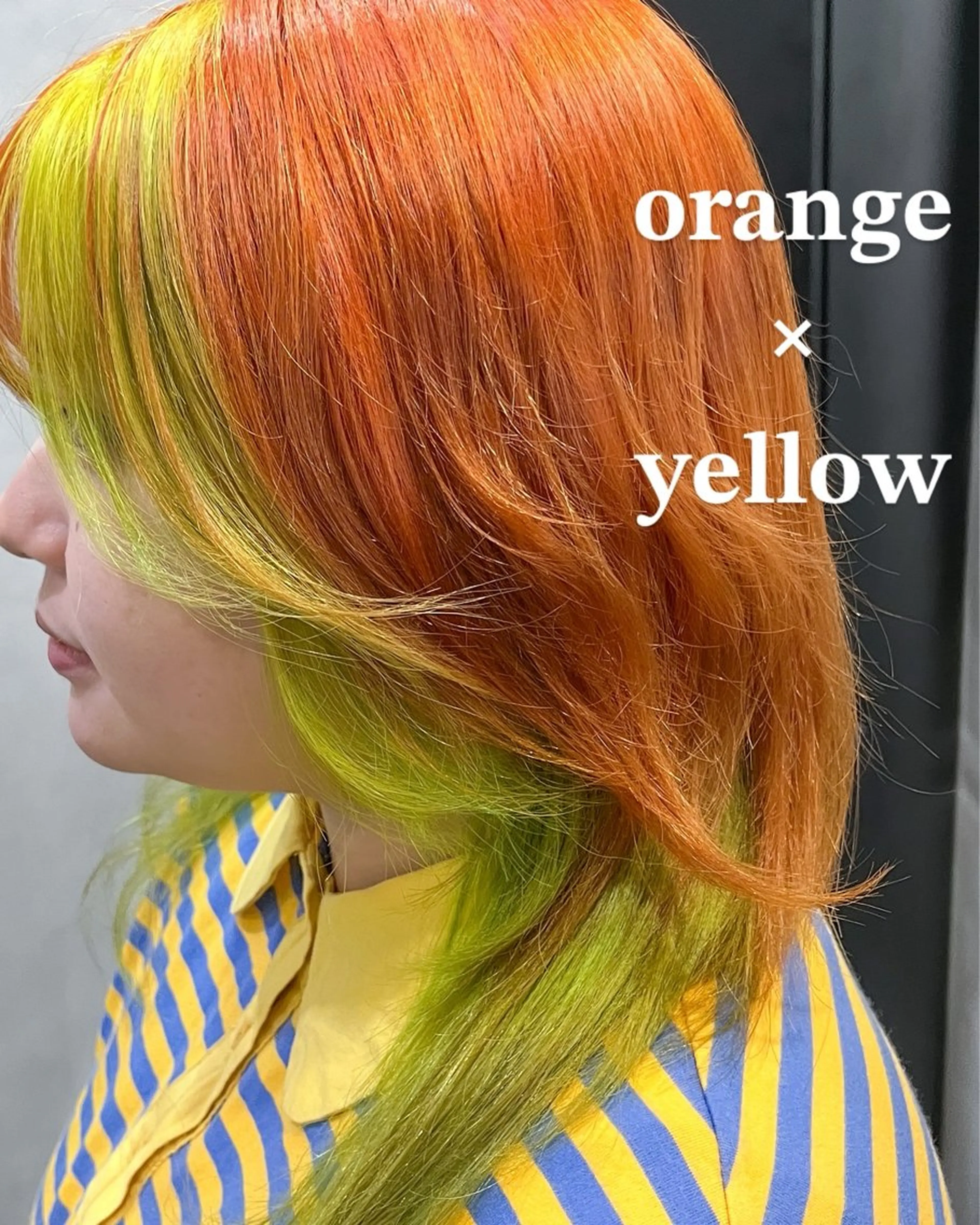 セミロング カラー ハイトーン/韓国風/ 艶髪/吉祥寺のヘアスタイル