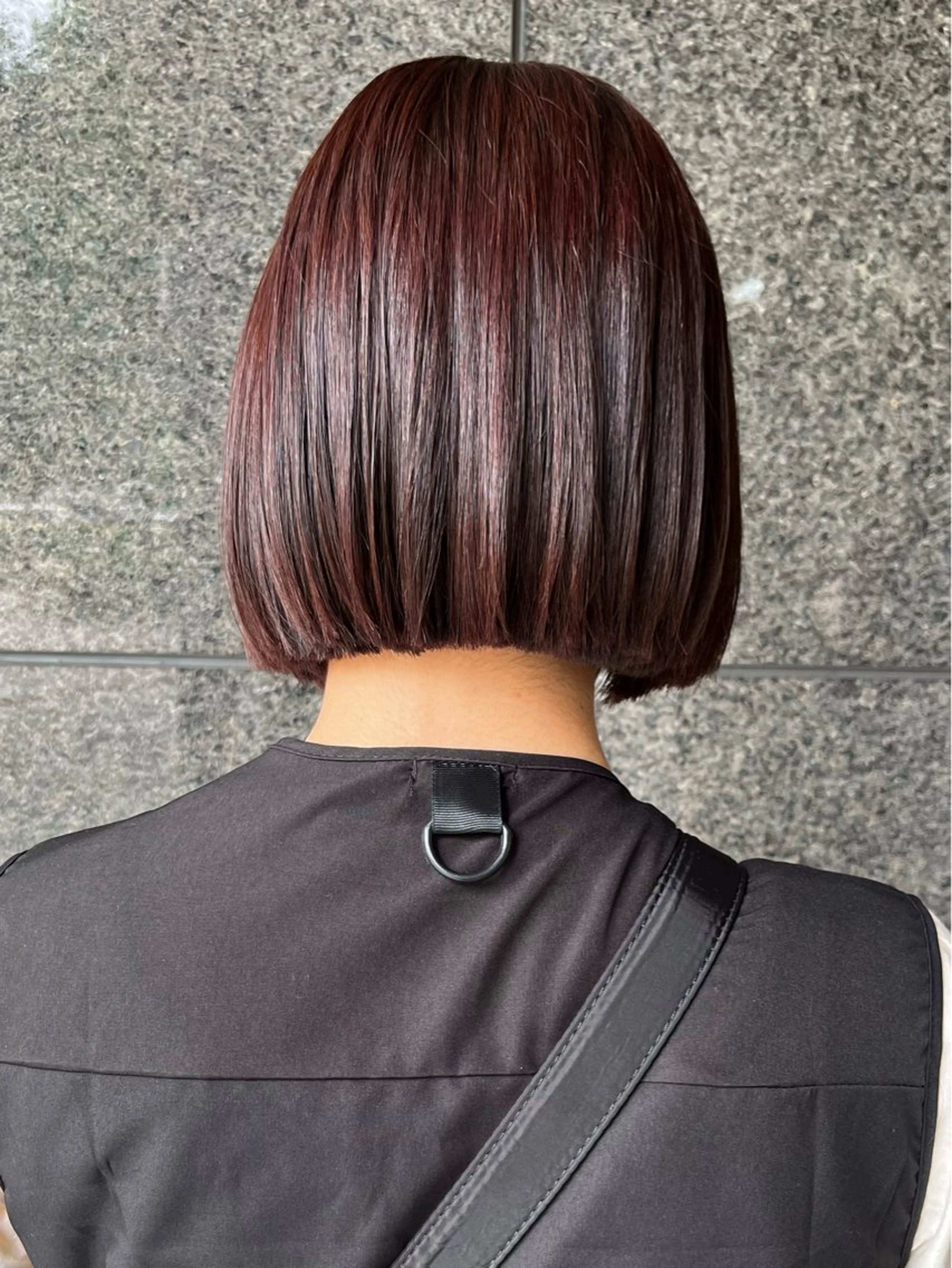 ショート ボブ/ハイトーン/ 岡山駅/別曽遥也のヘアスタイル