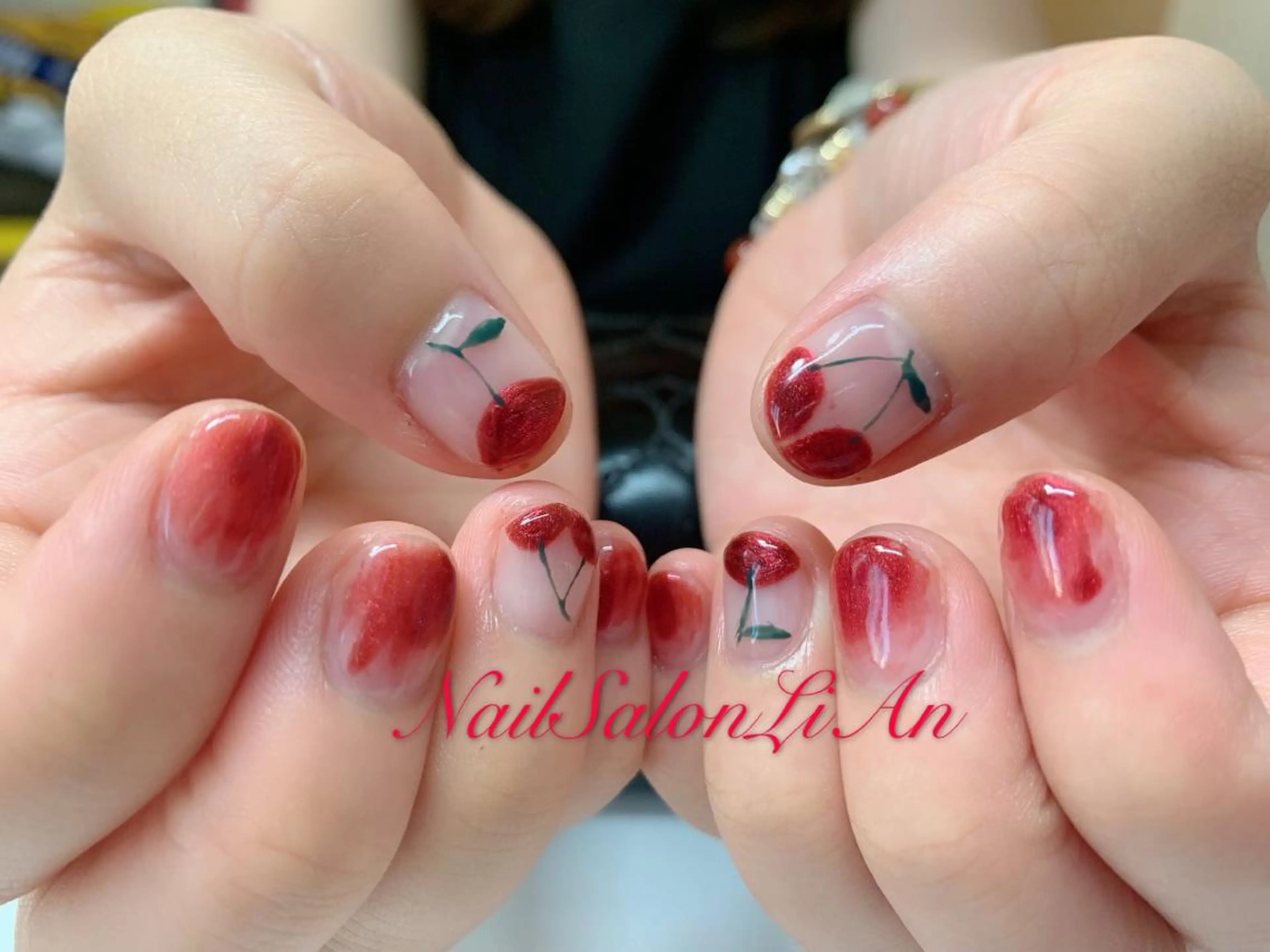 ネイル 持ち込み ハンドネイル NailSalon LiAnのネイルデザイン