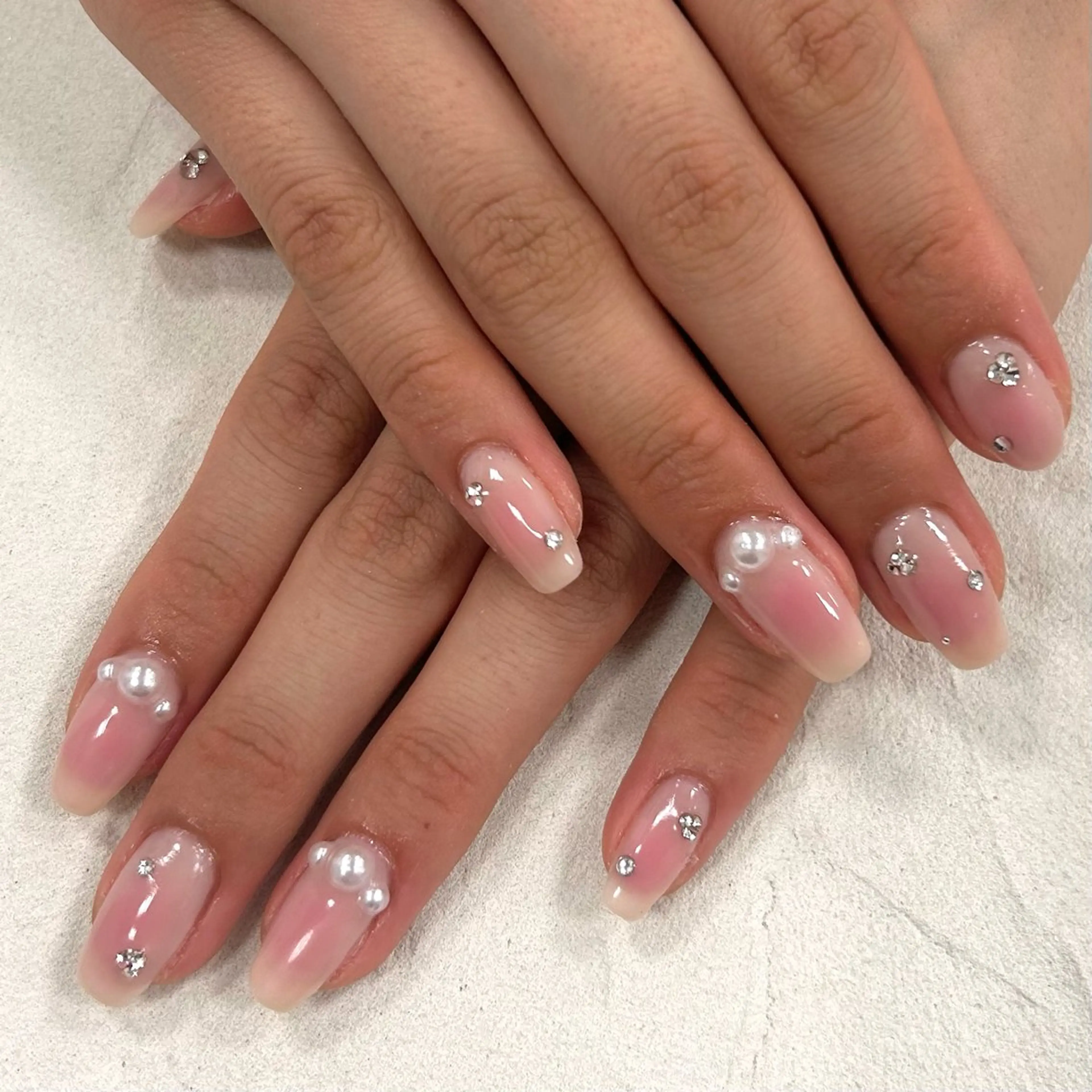 ネイル ハンドネイル Bianca  🎀 Hayakawaのネイルデザイン