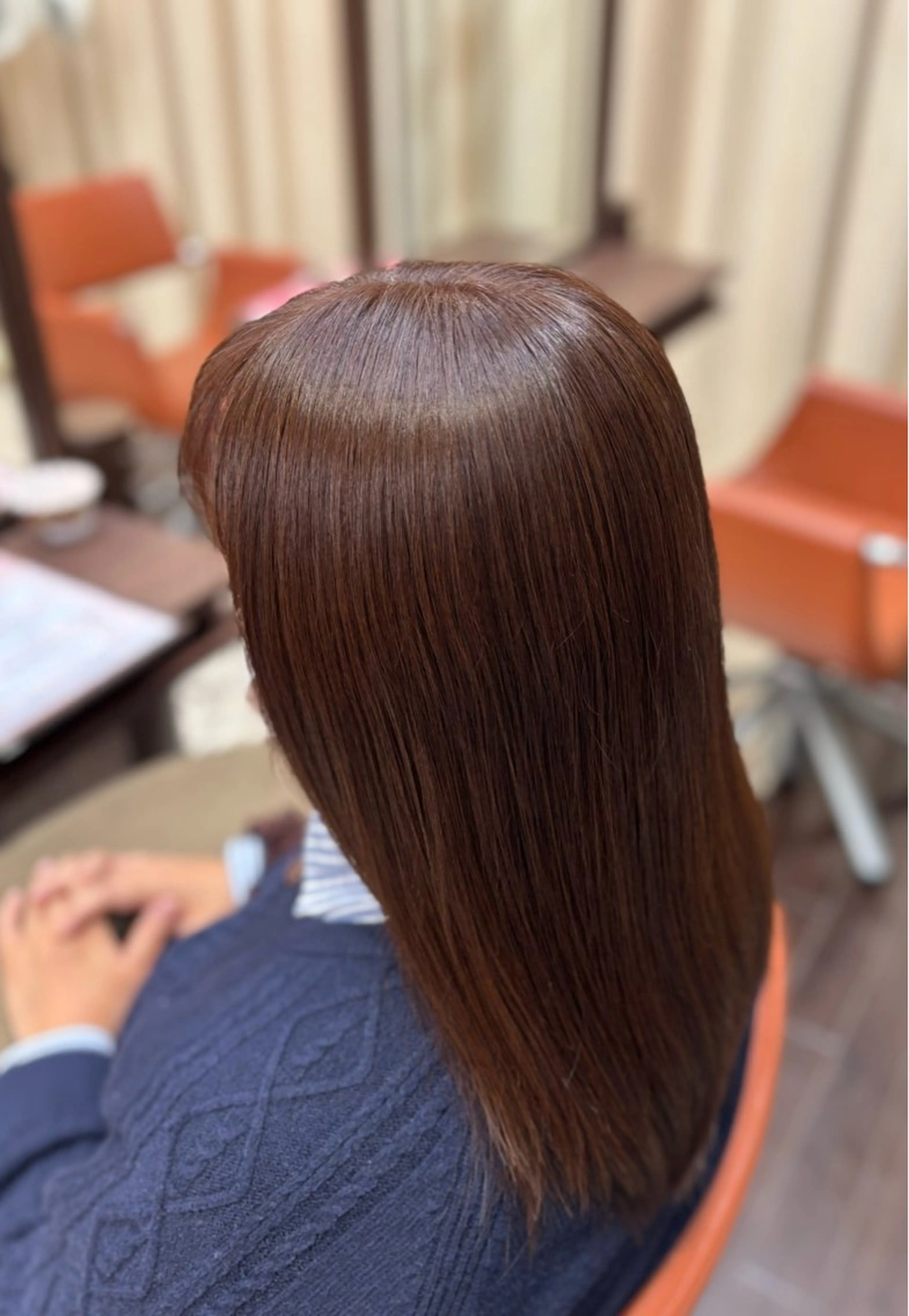ロング カラー ブラウンカラー ピンクカラー 🌻カラーモデル /艶カラー/あい🌻のヘアスタイル