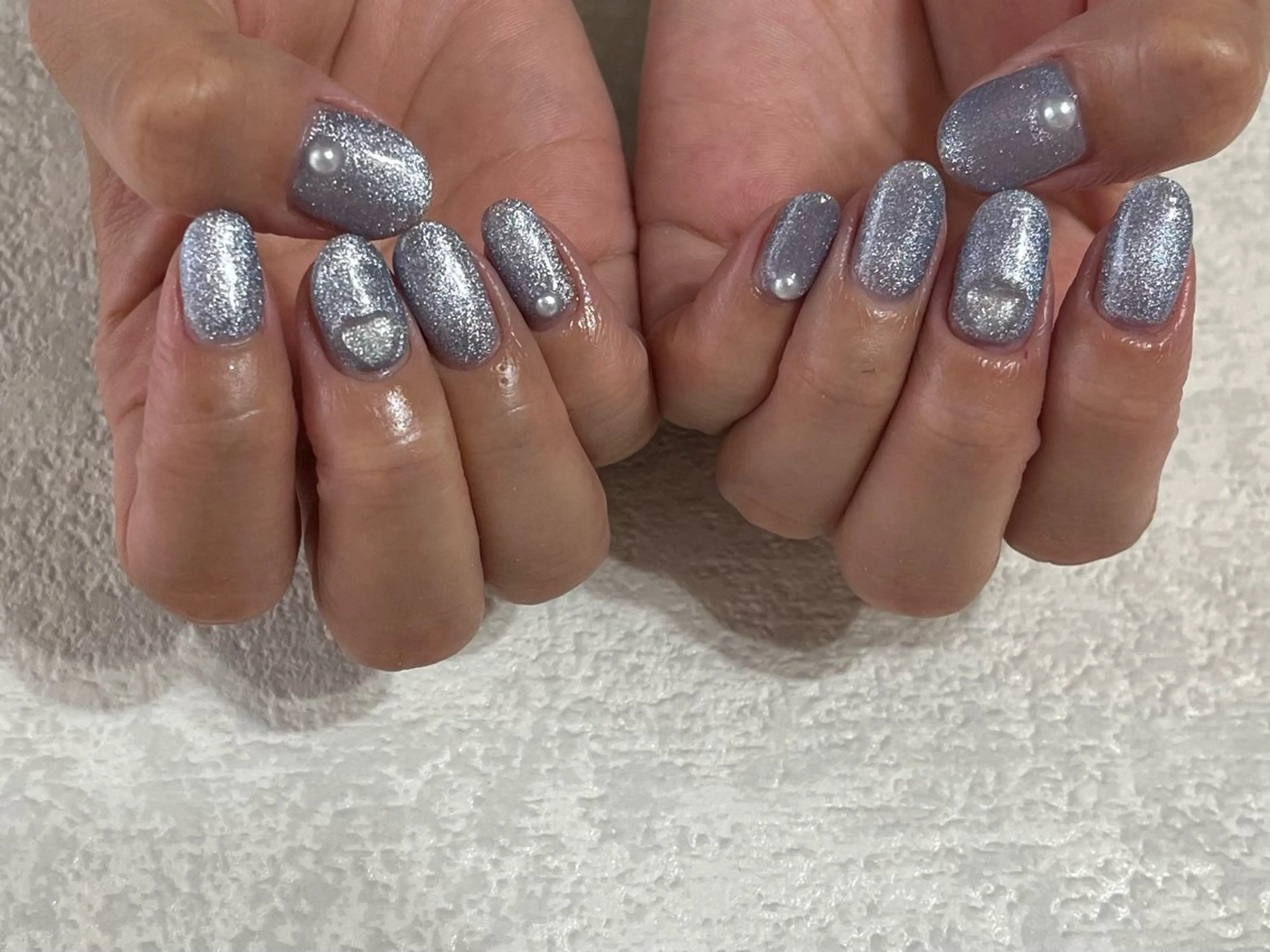 ネイル ジェルネイル マグネットネイル メンズネイル パラジェル 夏ネイル kikinail 溝の口のネイルデザイン