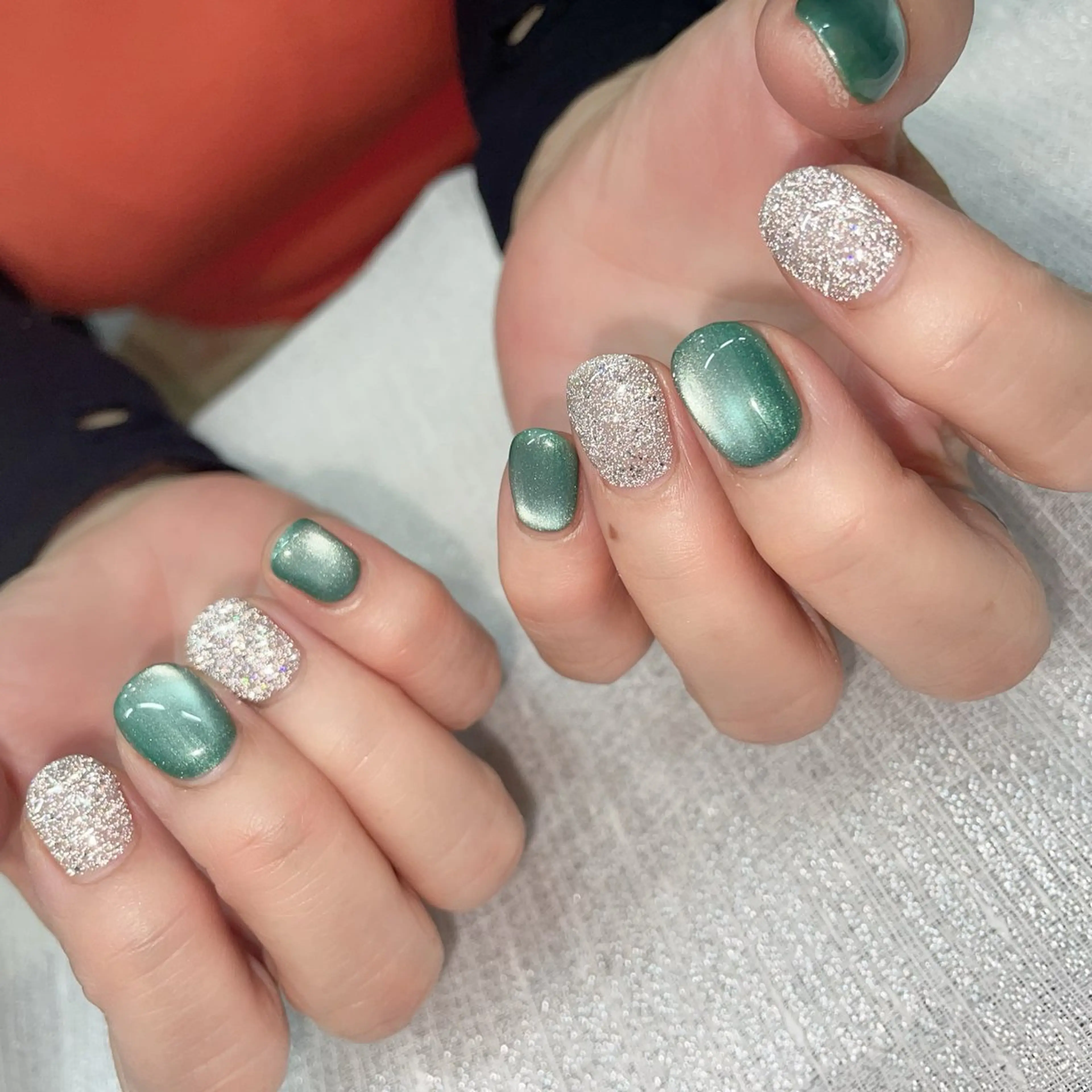 ネイル マグネットネイル 林 ✨syousyouのネイルデザイン