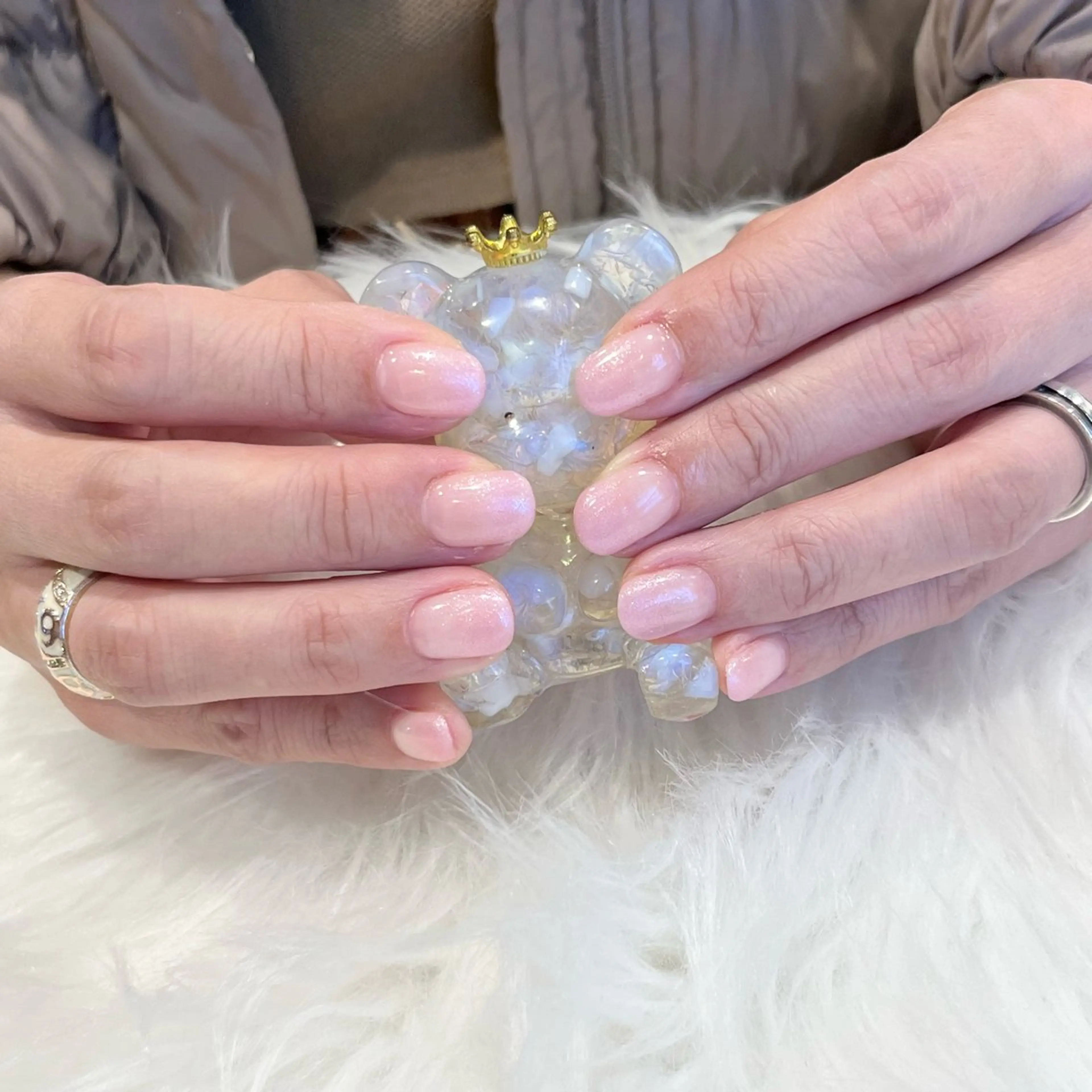 ネイル グラデーション ラメ(グリッター) ピンク Nobody_ Mikieのネイルデザイン