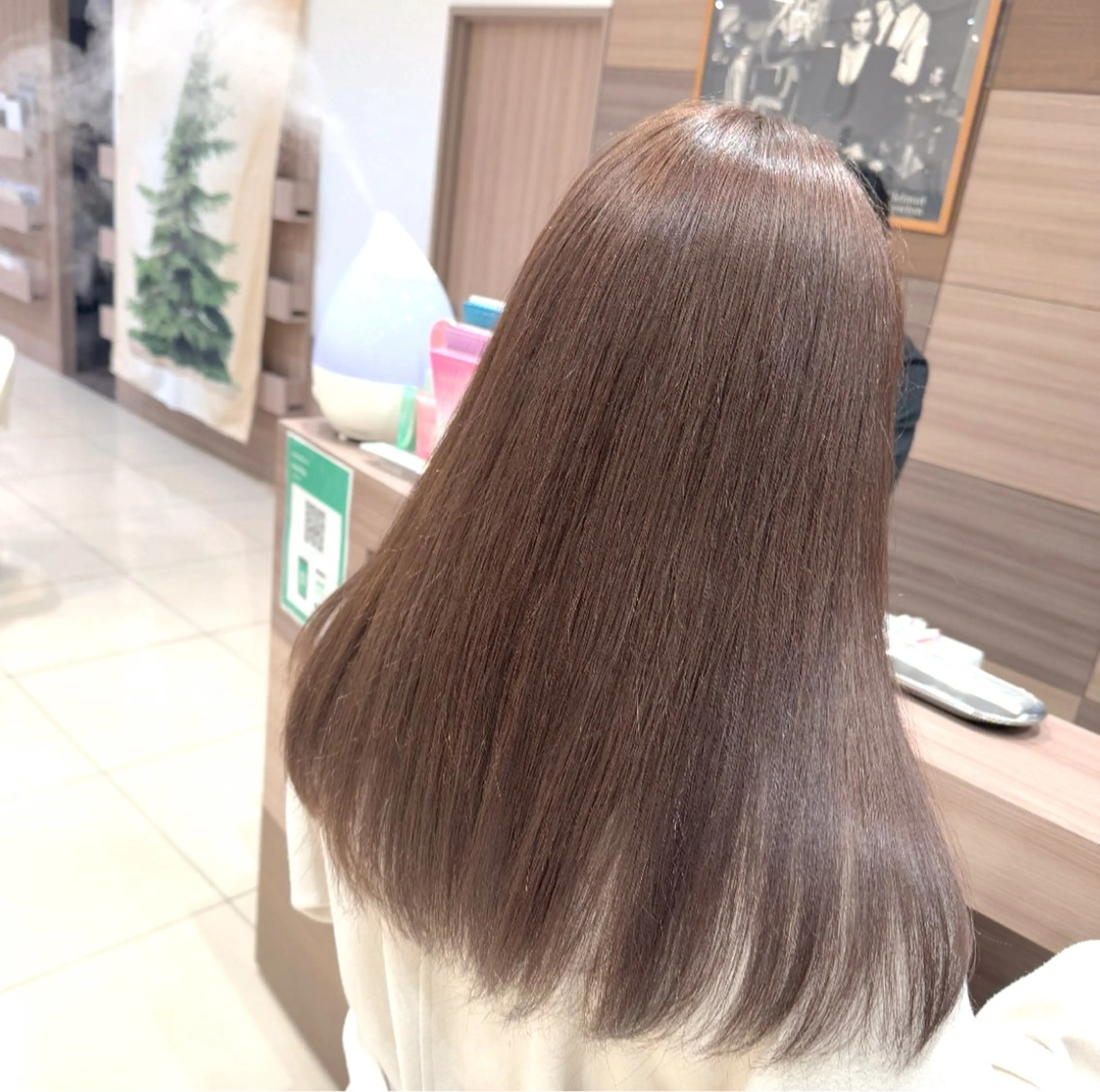 ロング カラー ベージュカラー カット ヘアカラー トリートメント 横浜/韓国/レイヤー カット/ユイナ🎀のヘアスタイル