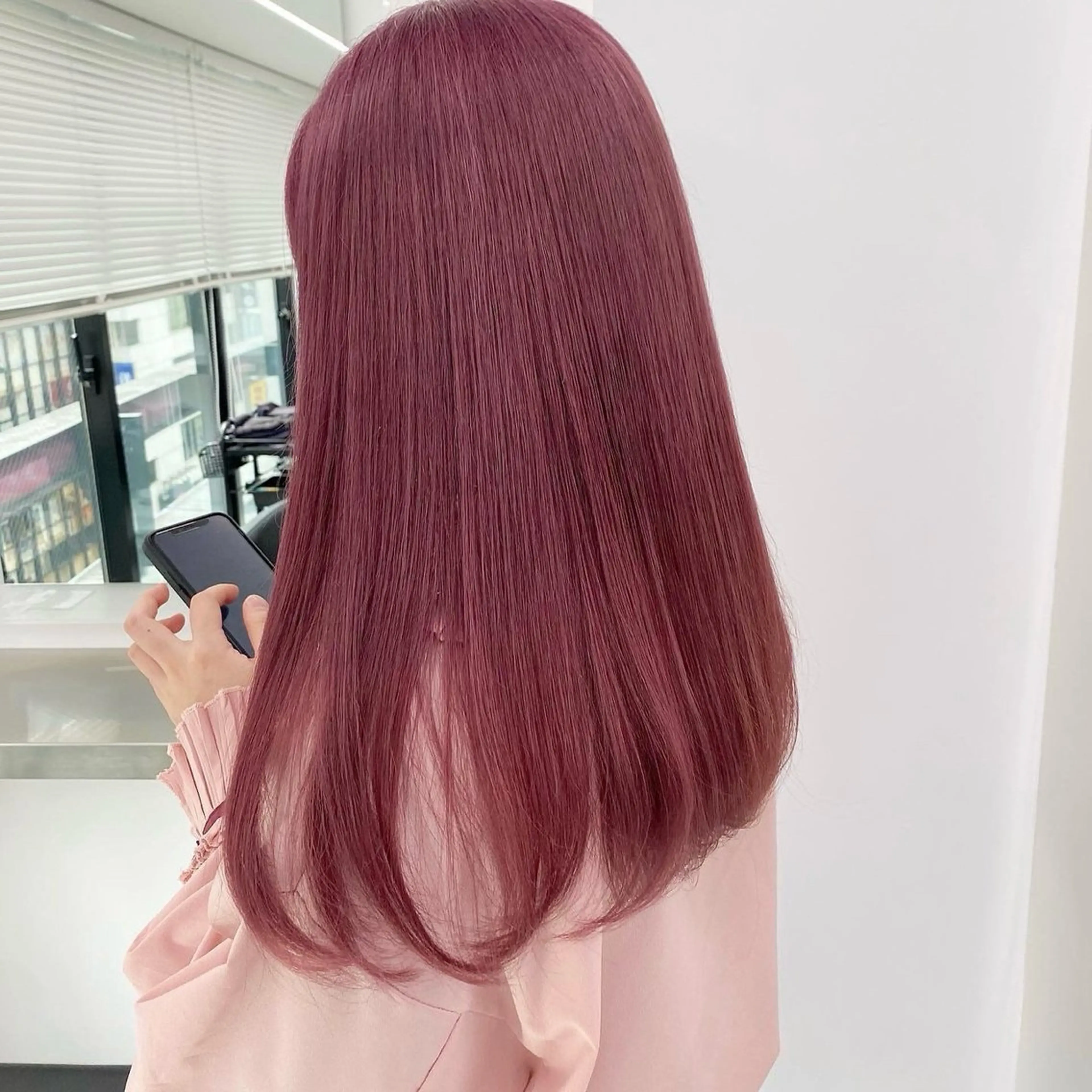 セミロング カラー ヘアカラー トリートメント 大人っぽ♡上品な暖色 ♡ブリーチなし♡のヘアスタイル