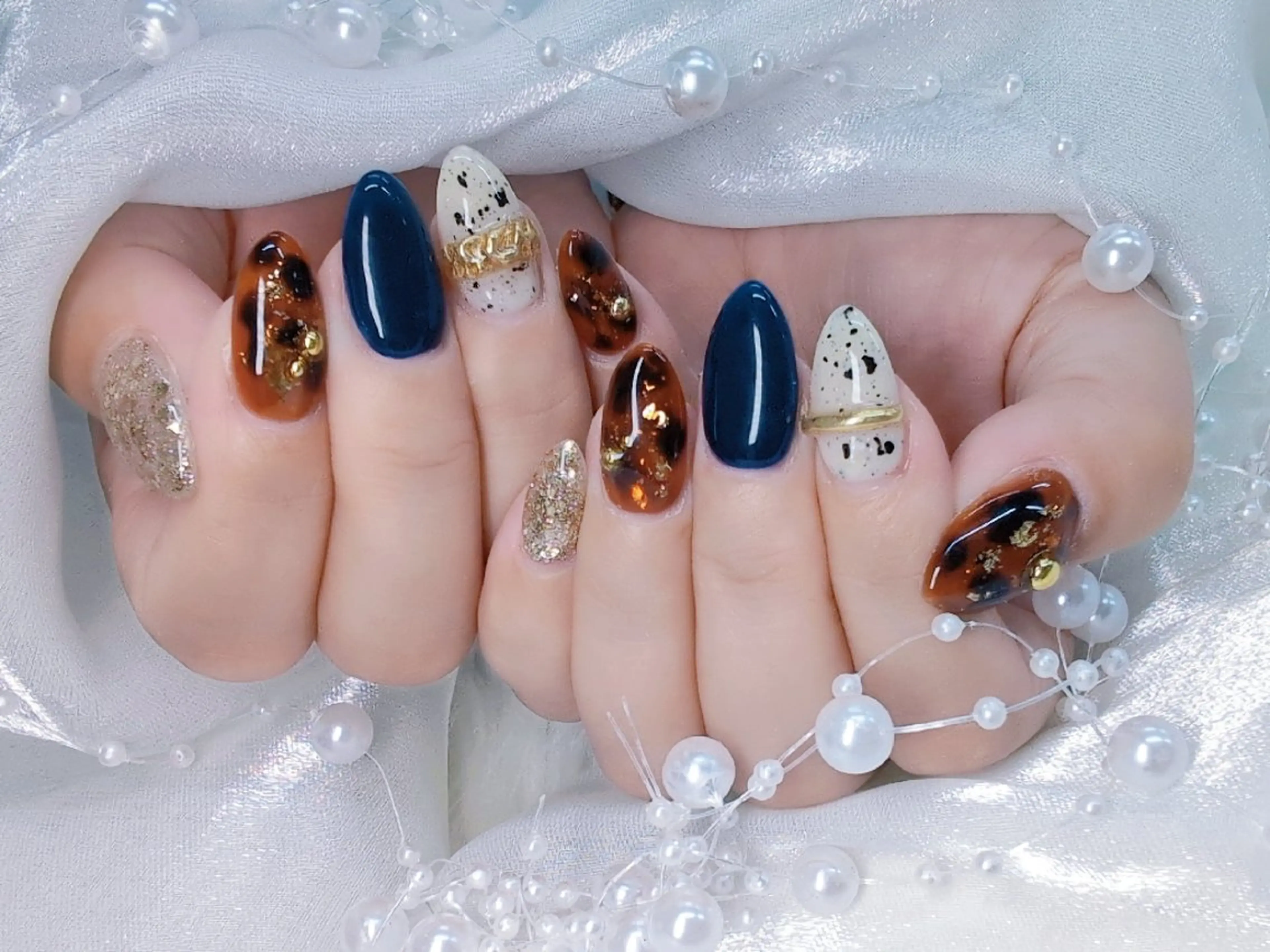 ネイル チークネイル 長さ出し フラッシュネイル フレンチネイル ジェルネイル Chouette Nailのネイルデザイン