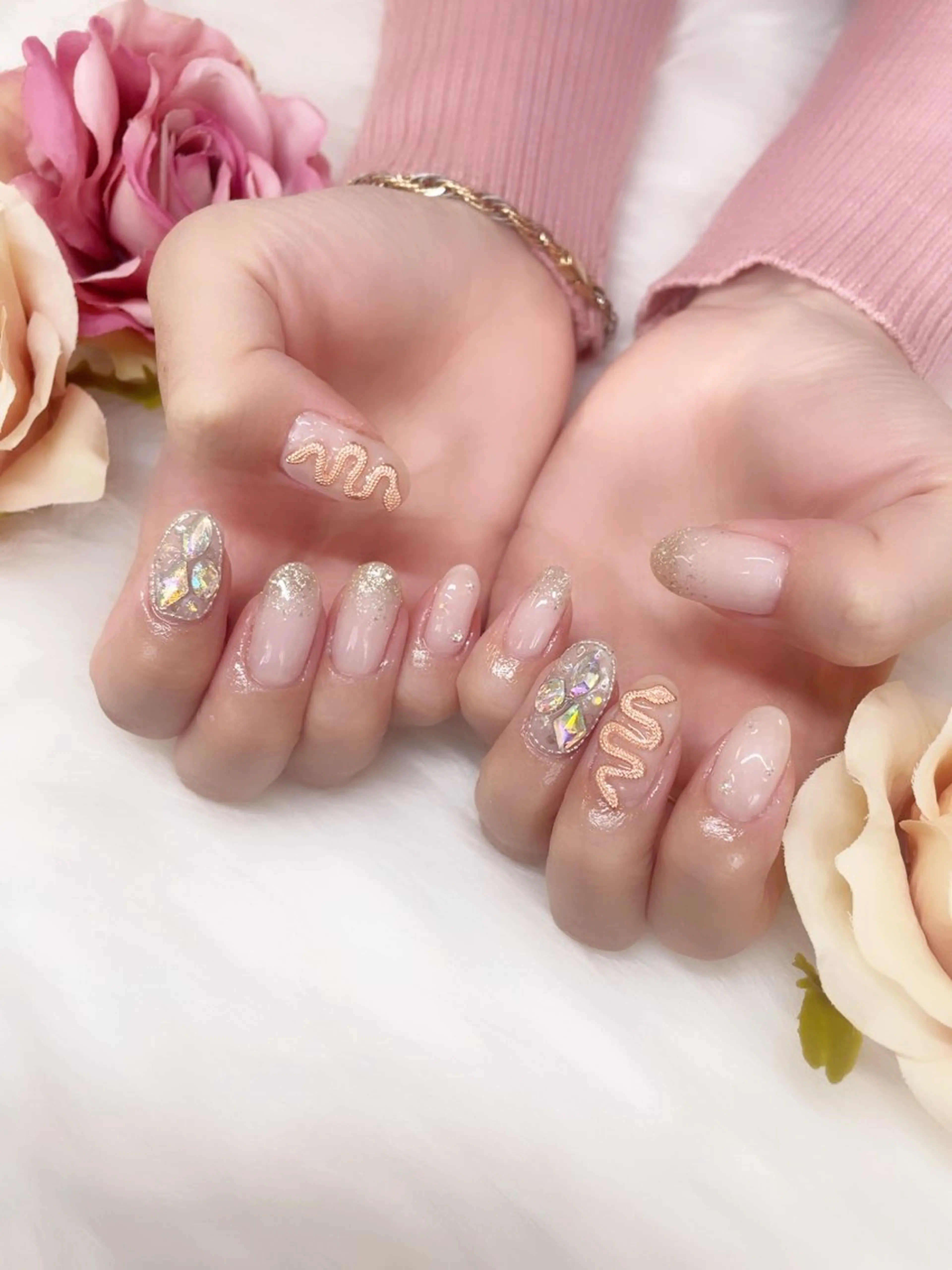 ネイル A.free✧*｡ アレルギー対応✧*｡のネイルデザイン