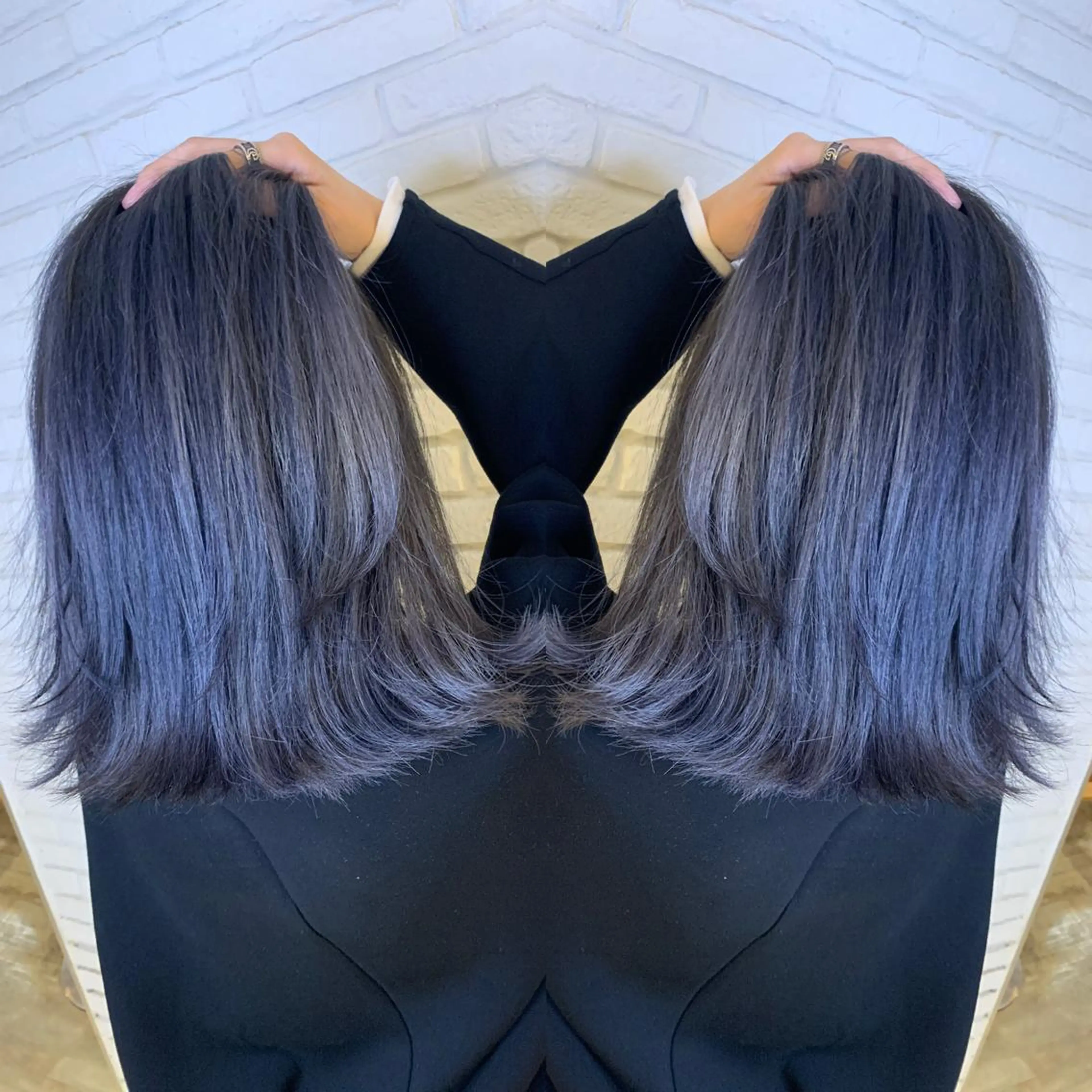 【学割24⠀】✨ブリーチ+オンカラー✨透明感のあるカラーを引き出しましょ♪魅力的なひとときをプレゼントします🥀𓈒𓂃の写真