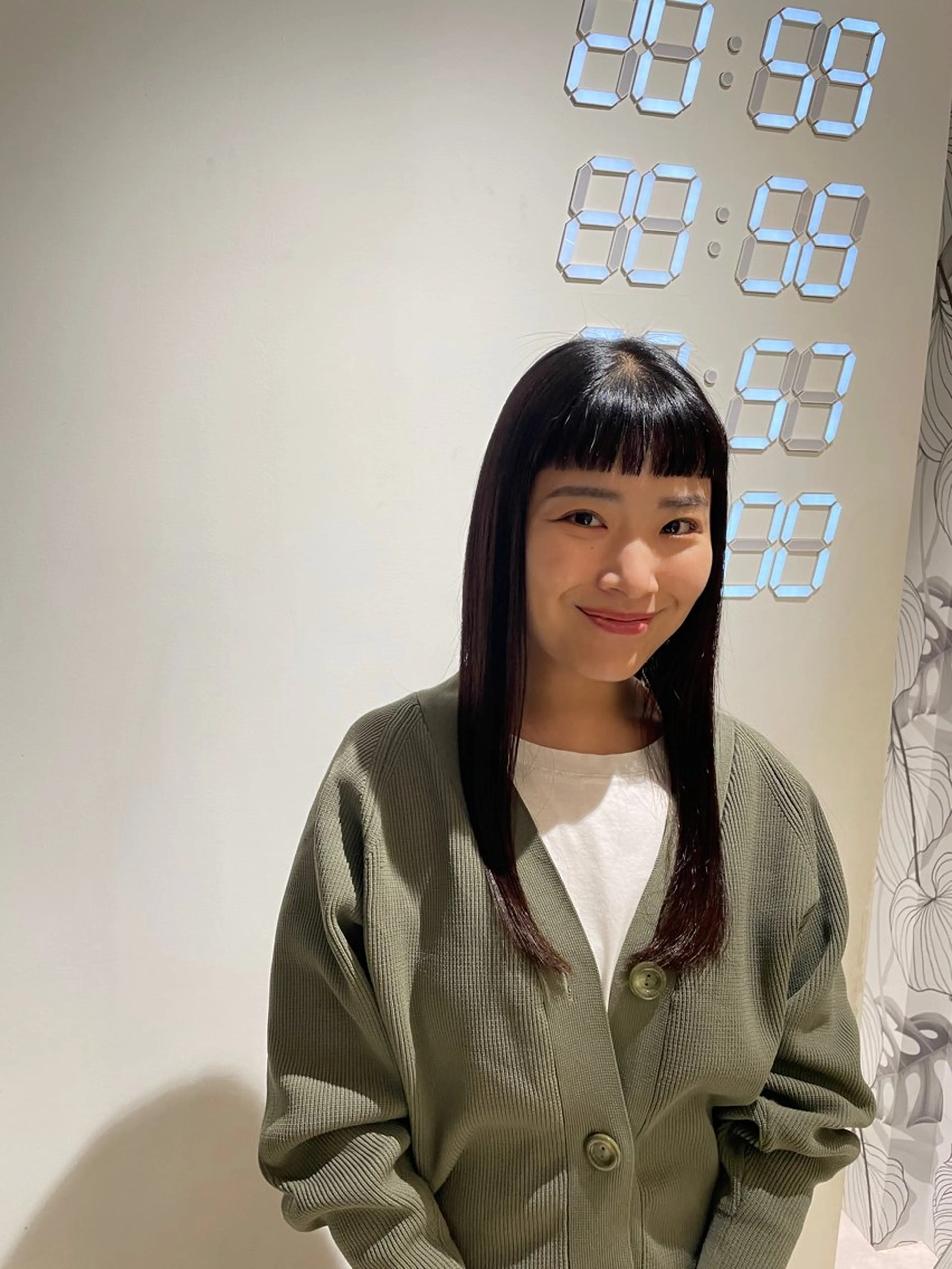 セミロング カット 縮毛矯正 トリートメント 🌫️縮毛矯正/髪質 改善/ゆずる🌫️のヘアスタイル