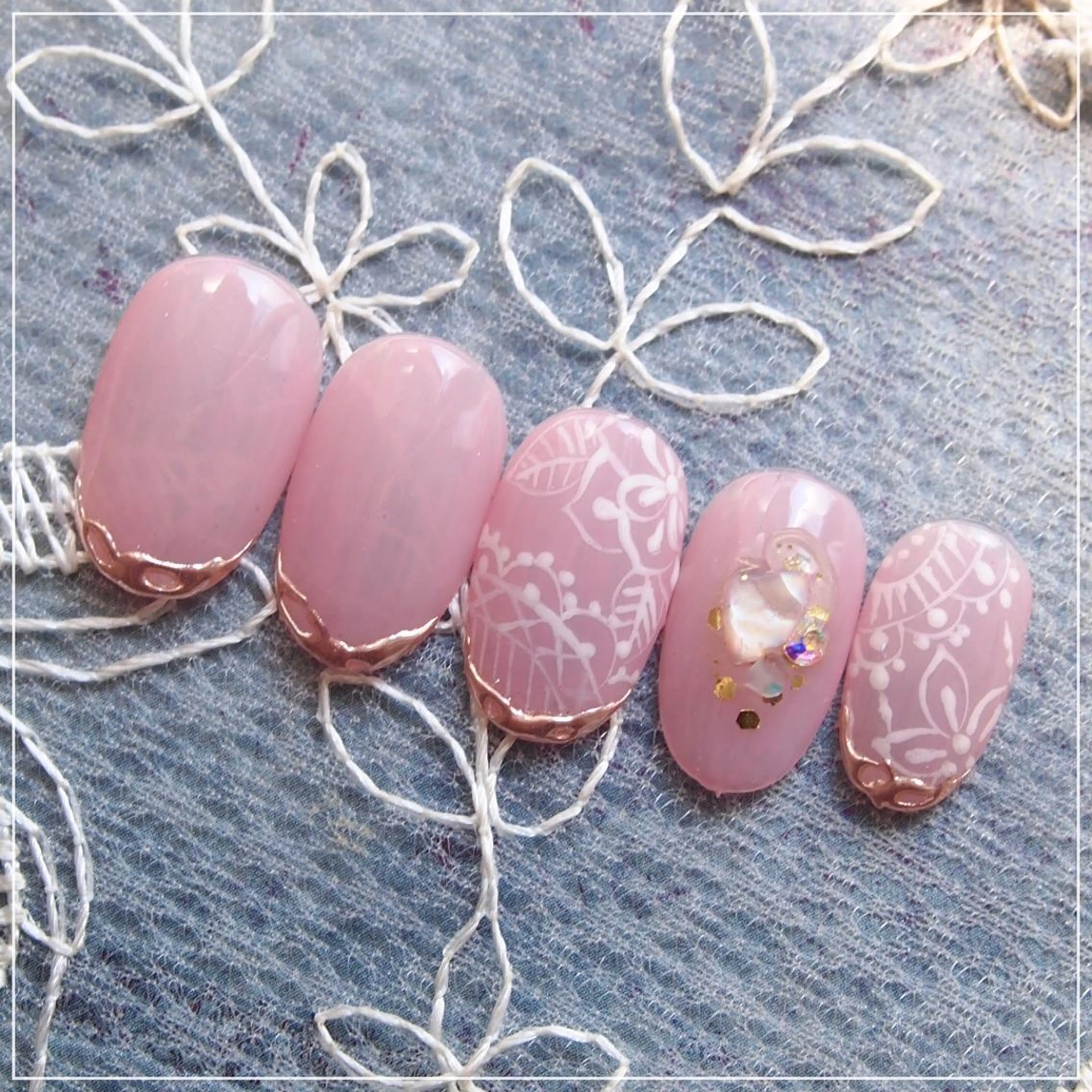 ネイル ハンドネイル 山田 麻衣のネイルデザイン