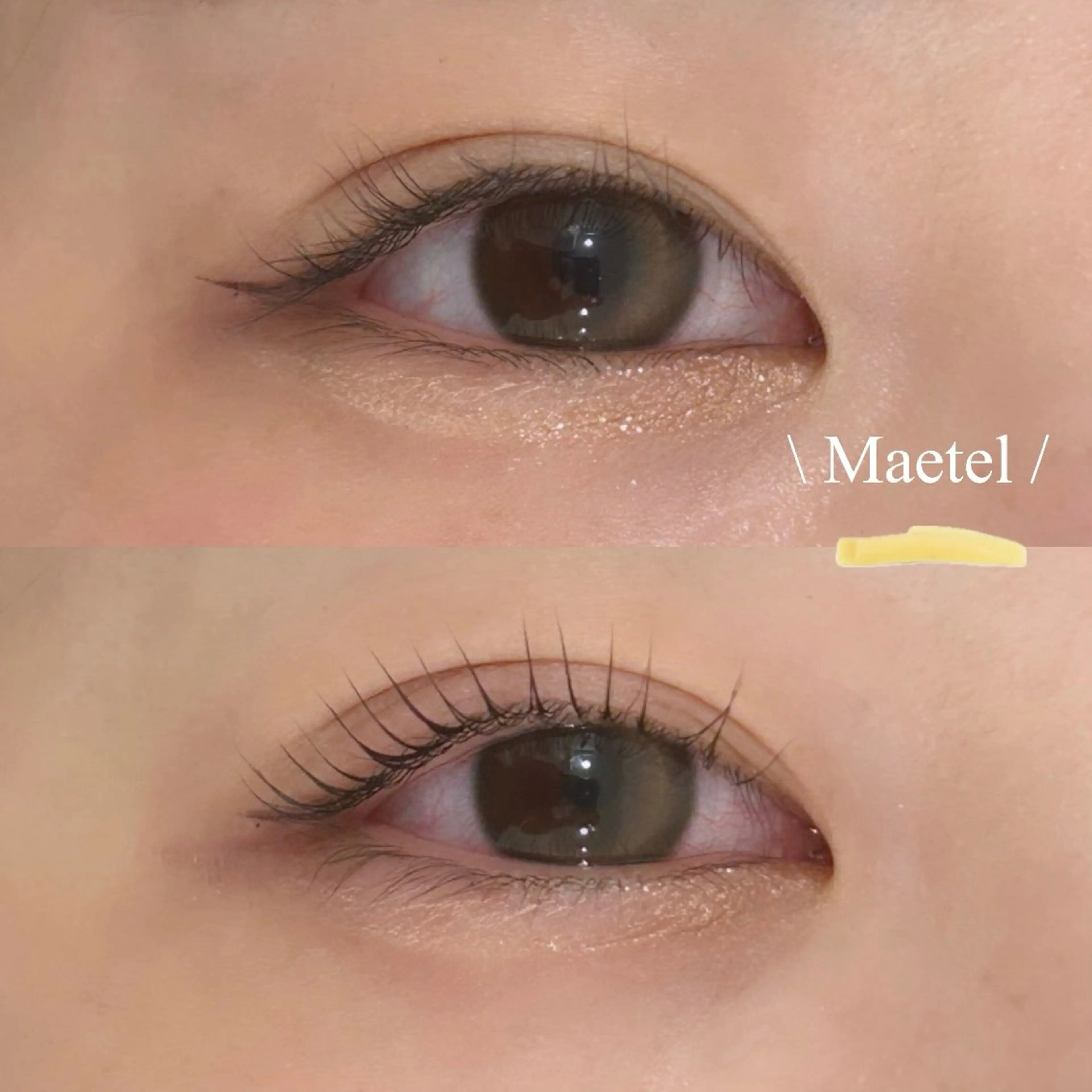 マツエク・マツパ chiri／似合わせ ×韓ドルまつ毛パーマのマツエク・マツパデザイン