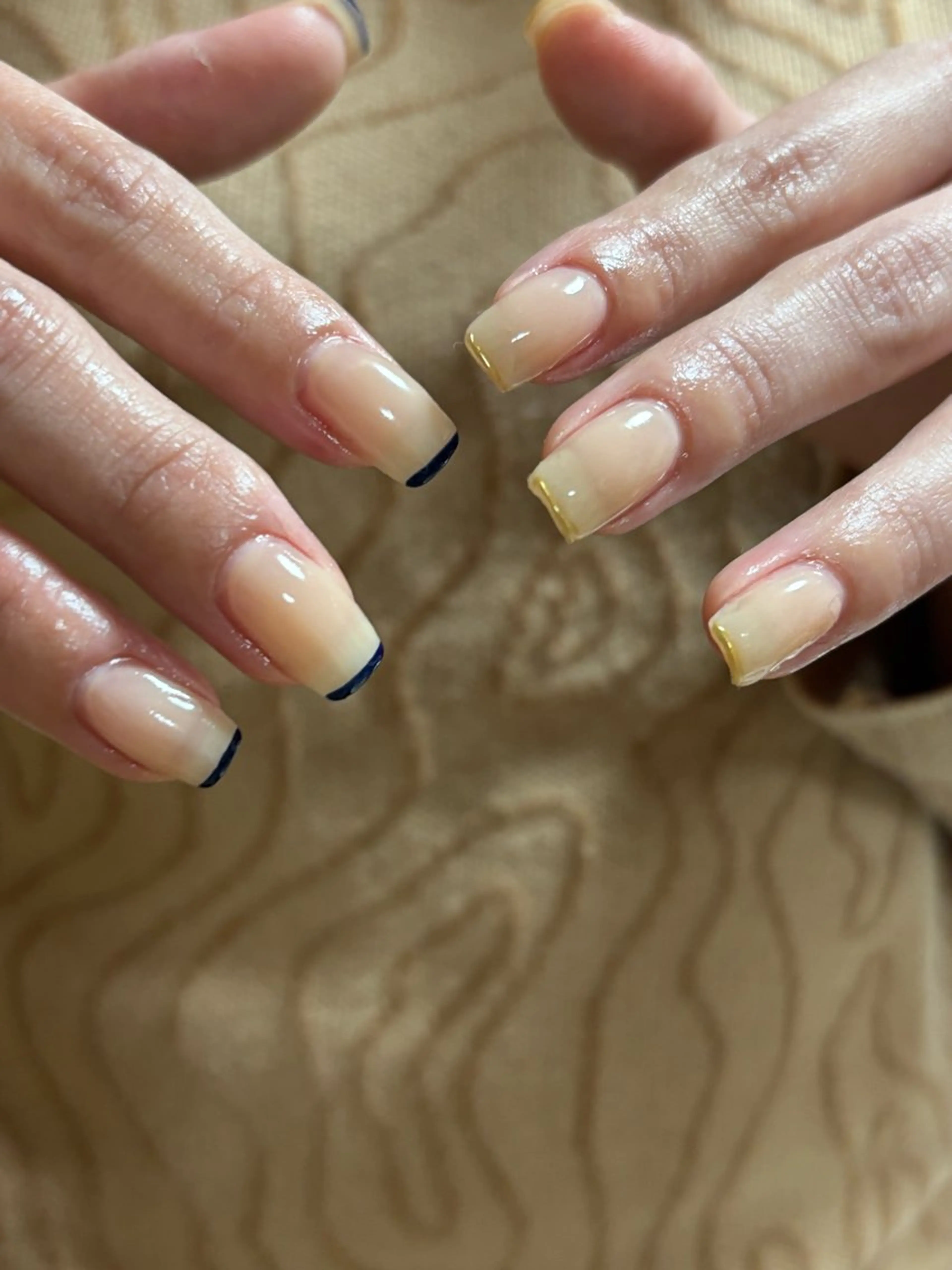 ネイル フレンチネイル シンプルネイル kotone / toneのネイルデザイン