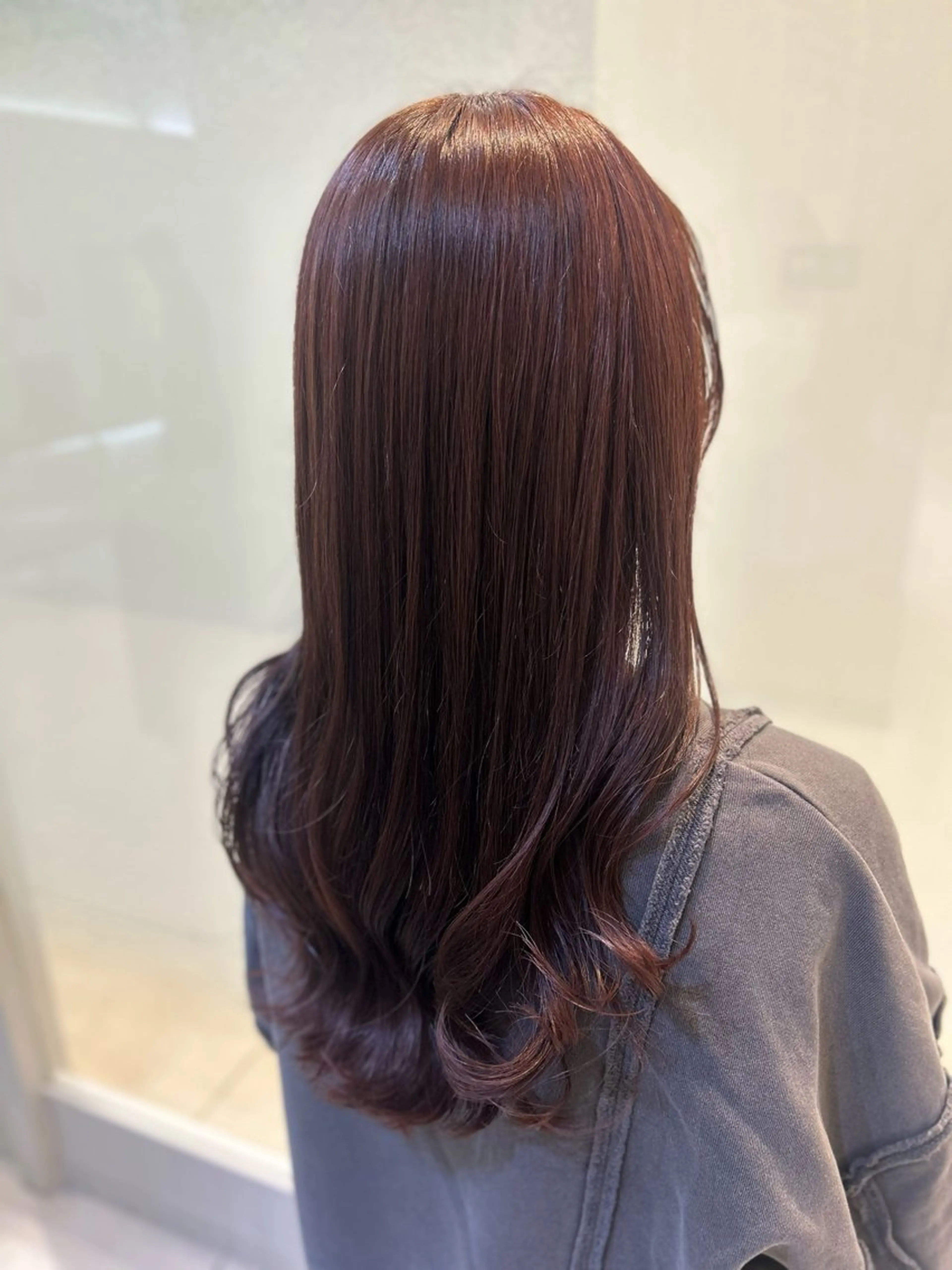 ロング カラー カット ヘアカラー トリートメント 縮毛矯正/髪質改善/ 艶髪ササキナツミのヘアスタイル