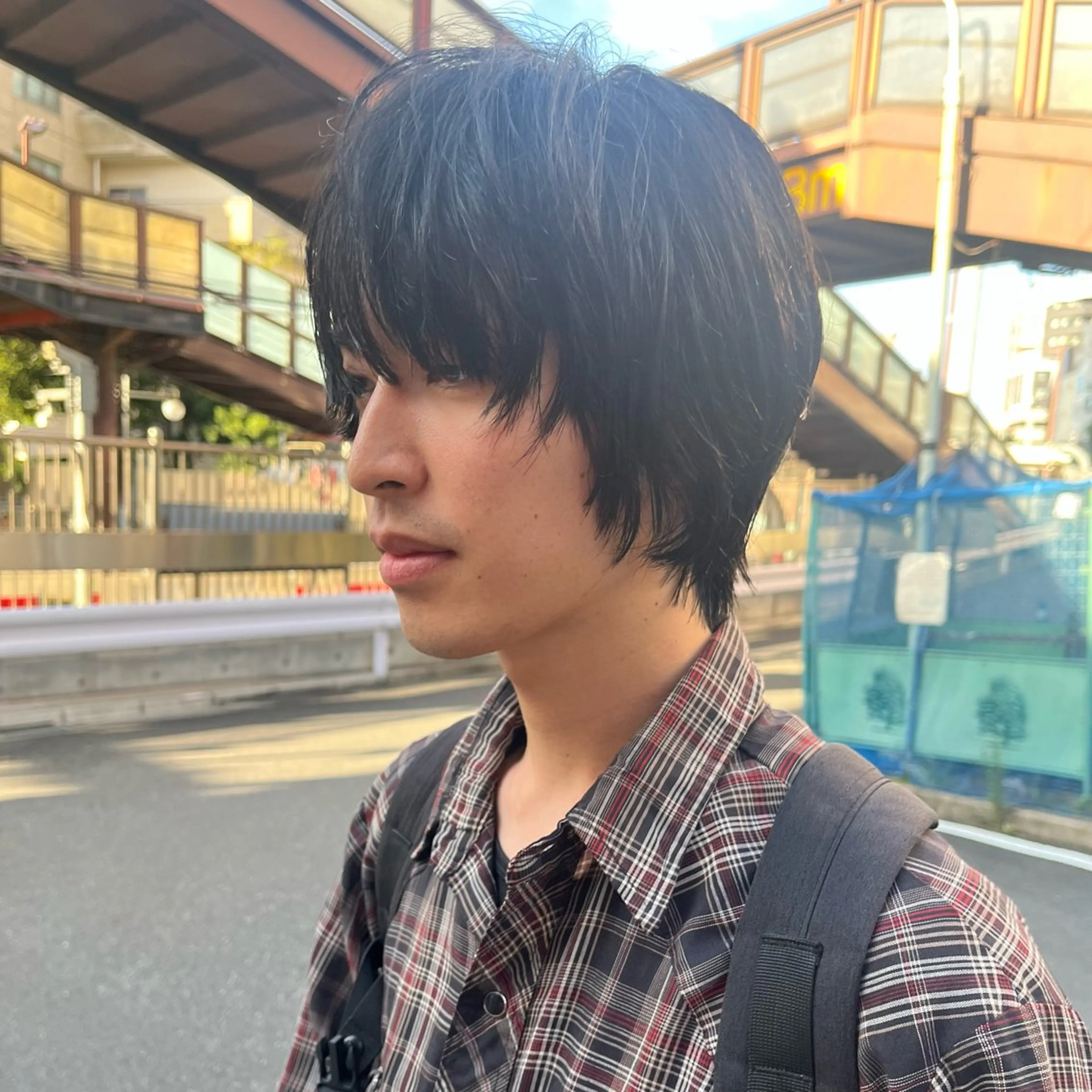 パーマ メンズ マッシュウルフ マッシュ メンズウルフカット ウルフカット カット トリートメント ヘッドスパ ヘアセット 🦮shiori アイドルオタク🦮のヘアスタイル