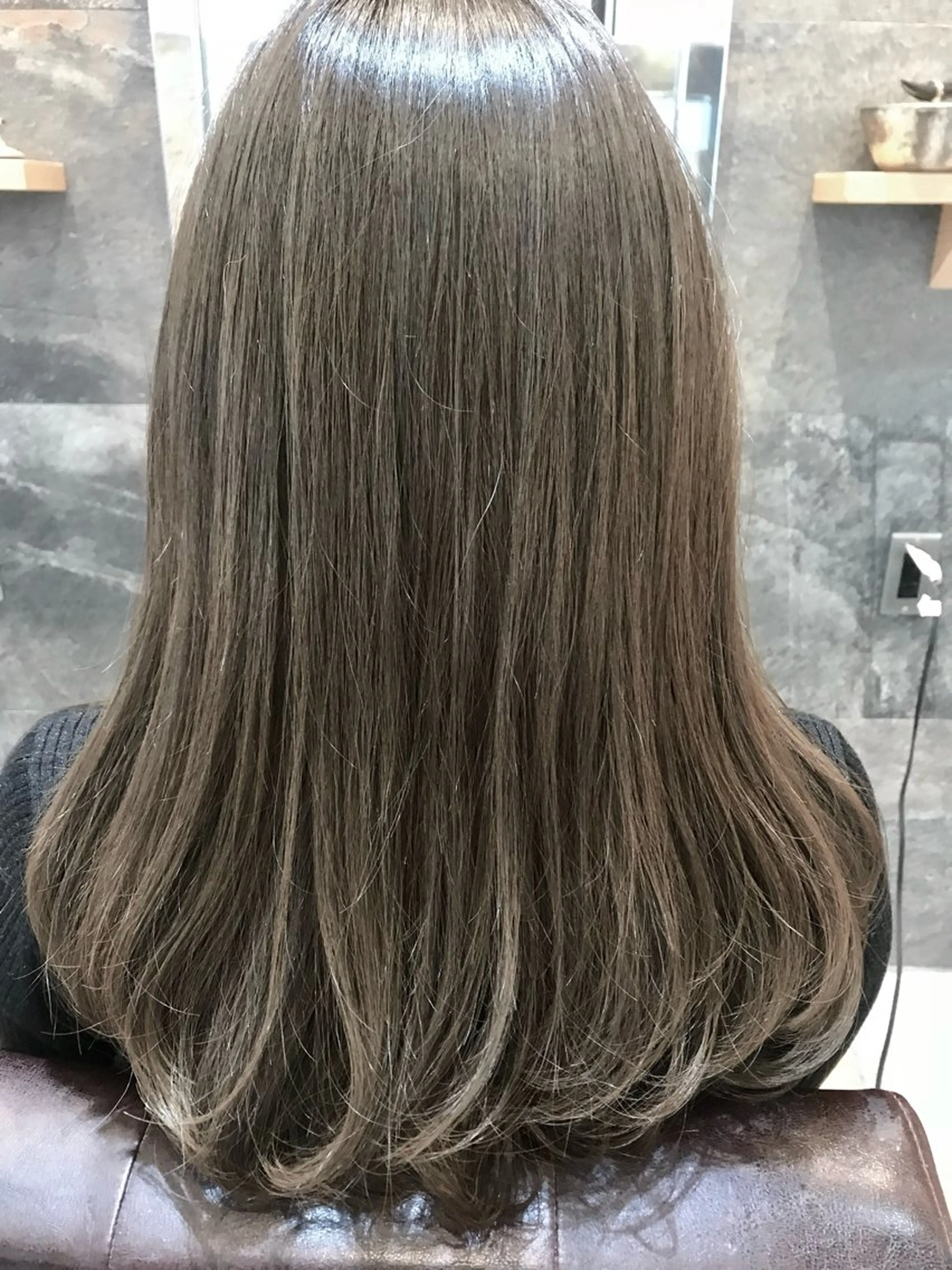 ロング カラー 塚本 昂のヘアスタイル