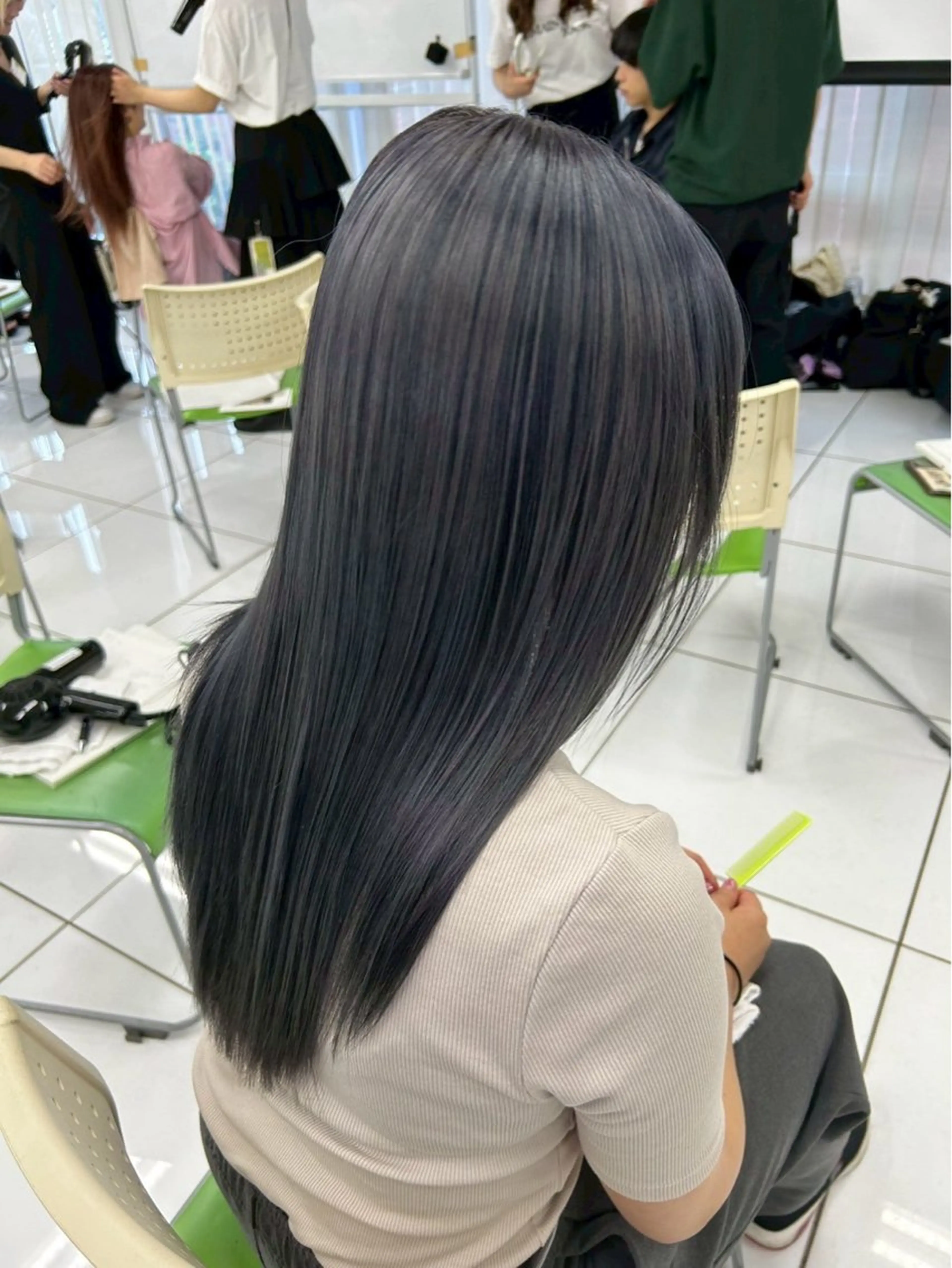 ロング トリートメント 松永 瑠奈のヘアスタイル