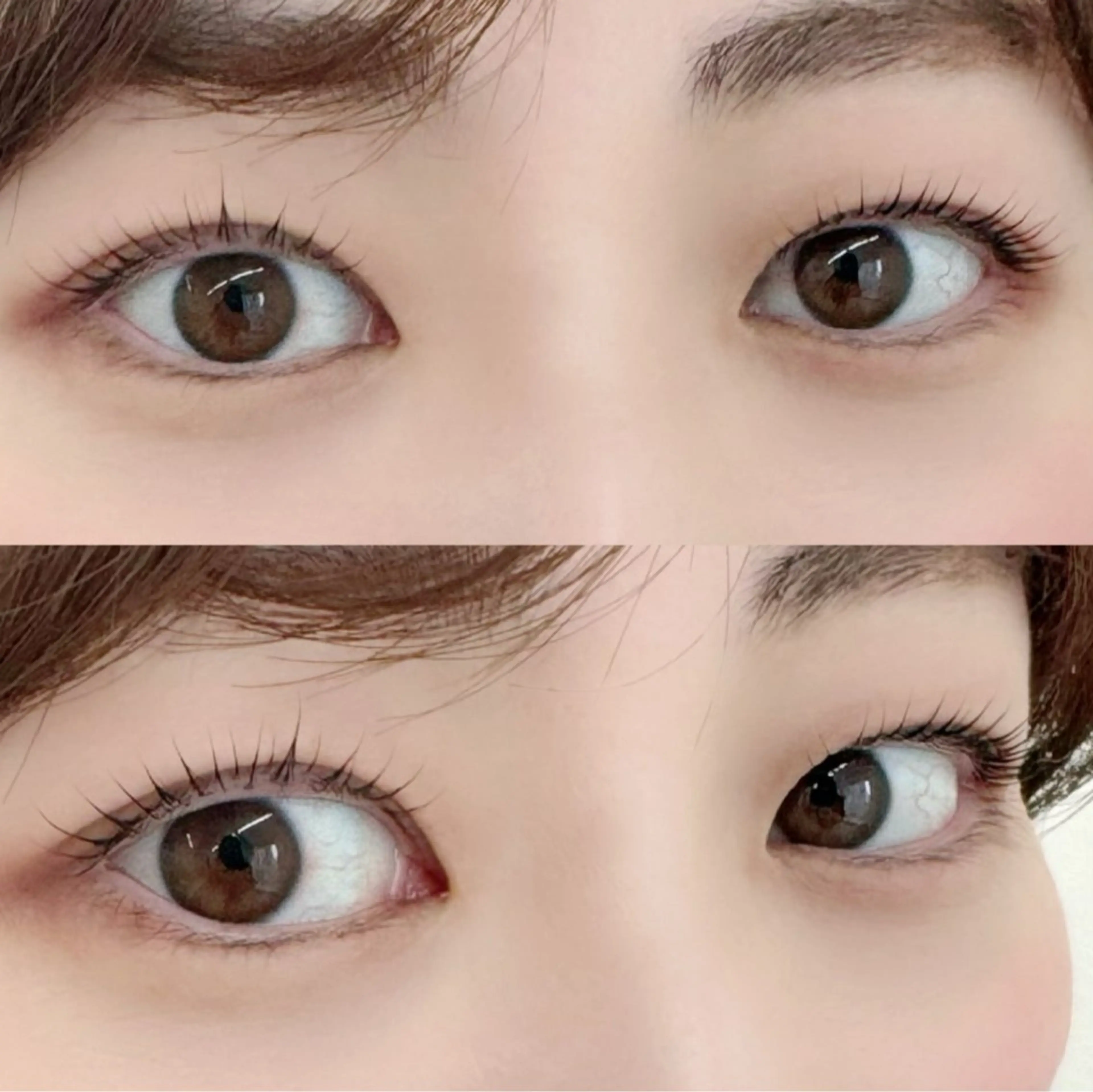 マツエク・マツパ 束感まつ毛 フラットラッシュ 韓国風マツエク ナチュラル パリジェンヌラッシュリフト CLUTCH江坂 こんどうのマツエク・マツパデザイン