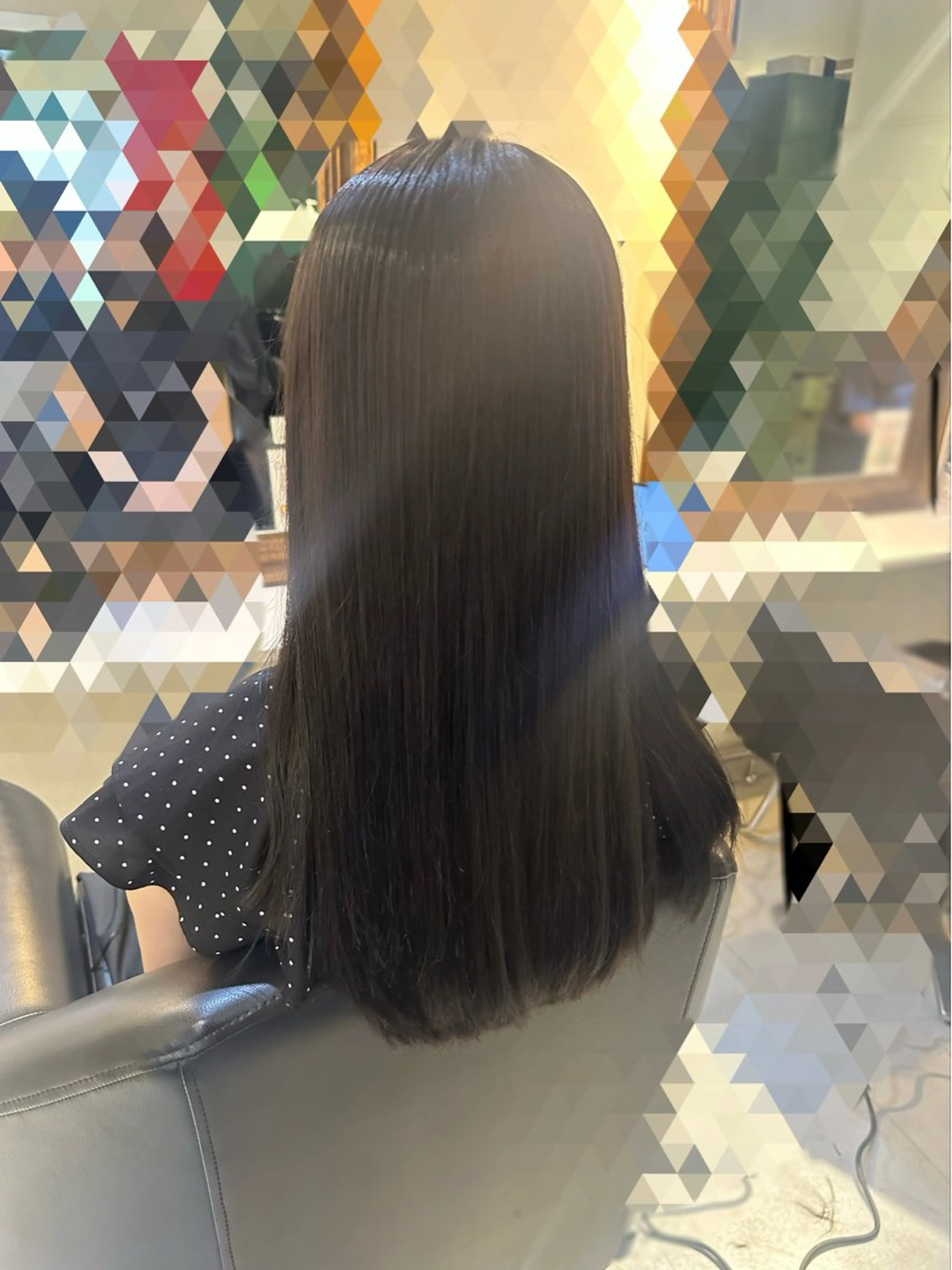 ロング 鈴木 健太郎のヘアスタイル