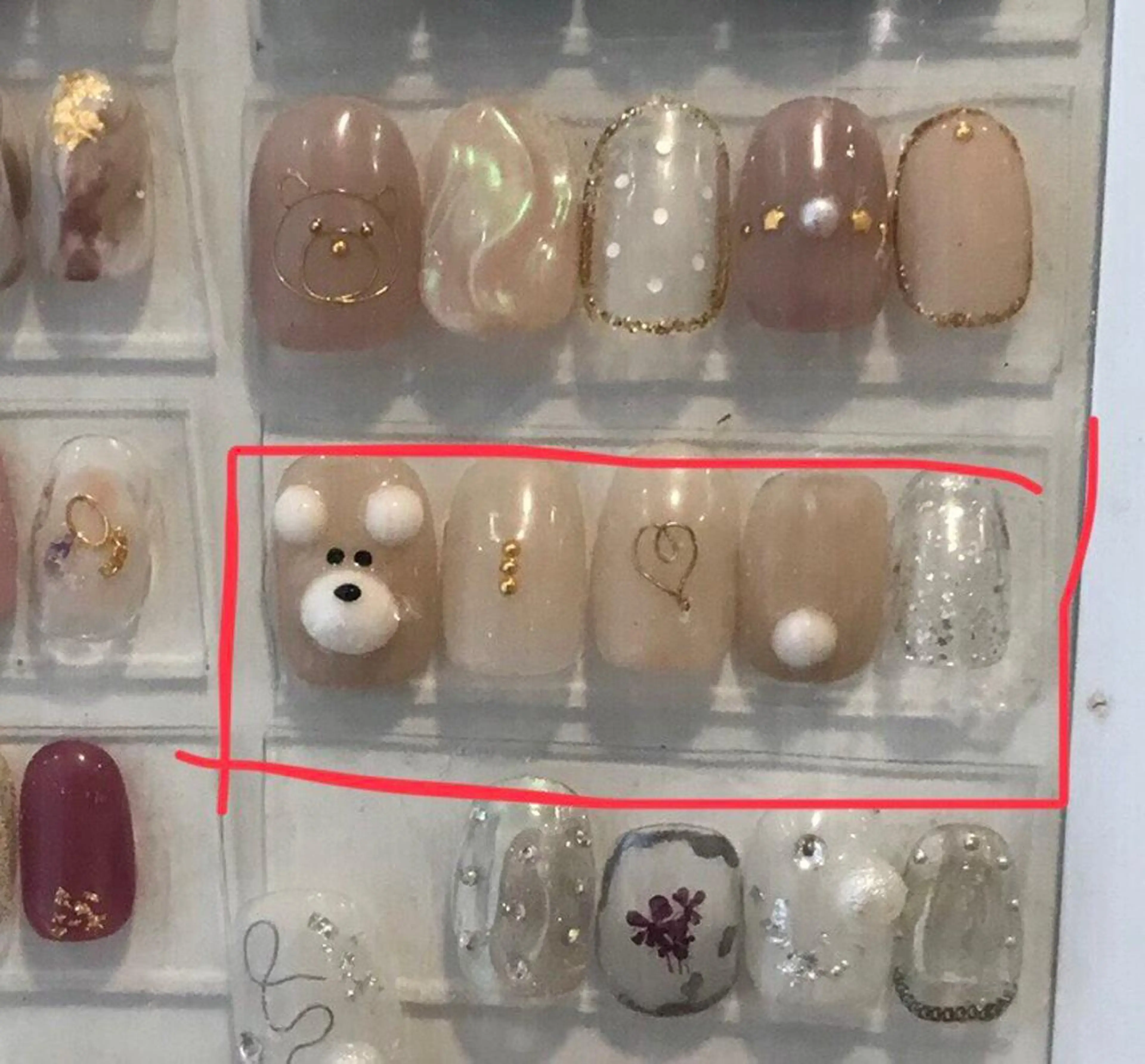 ネイル Nagashima    Kのネイルデザイン