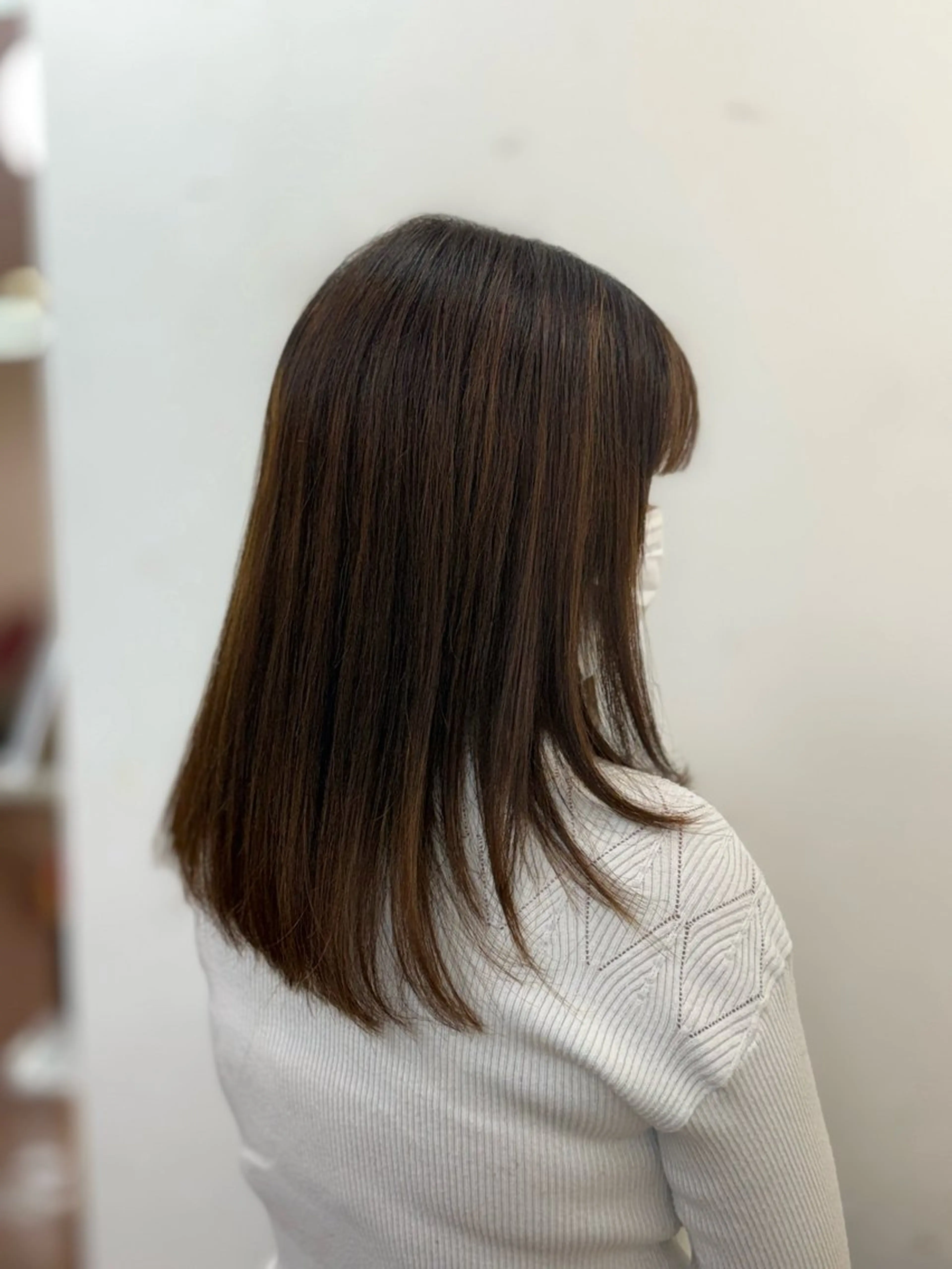 ロング ロングレイヤー レイヤーカット ロング 冨田 豊のヘアスタイル