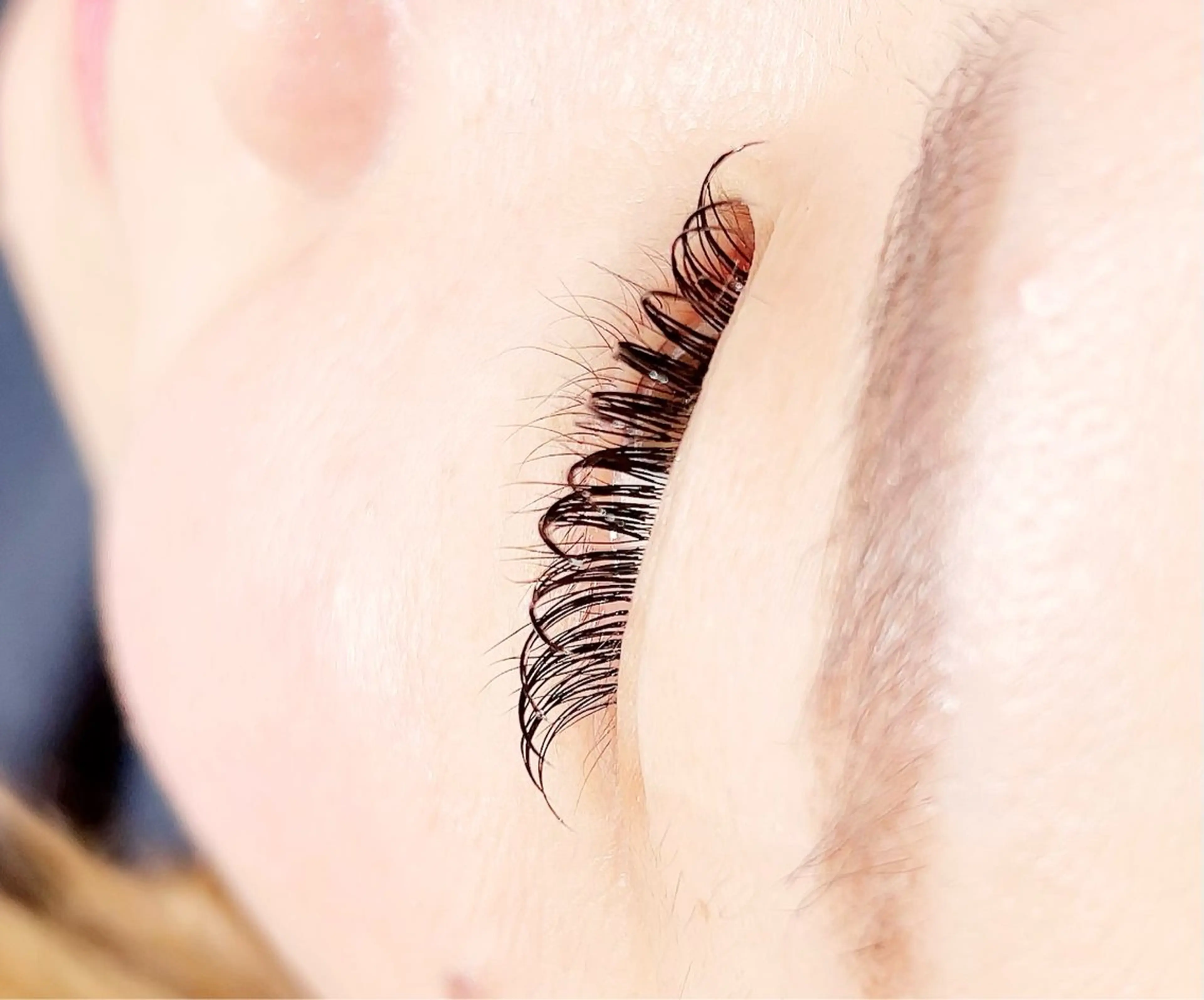 マツエク・マツパ 付け放題 フラットラッシュ crown KIYOMIのマツエク・マツパデザイン