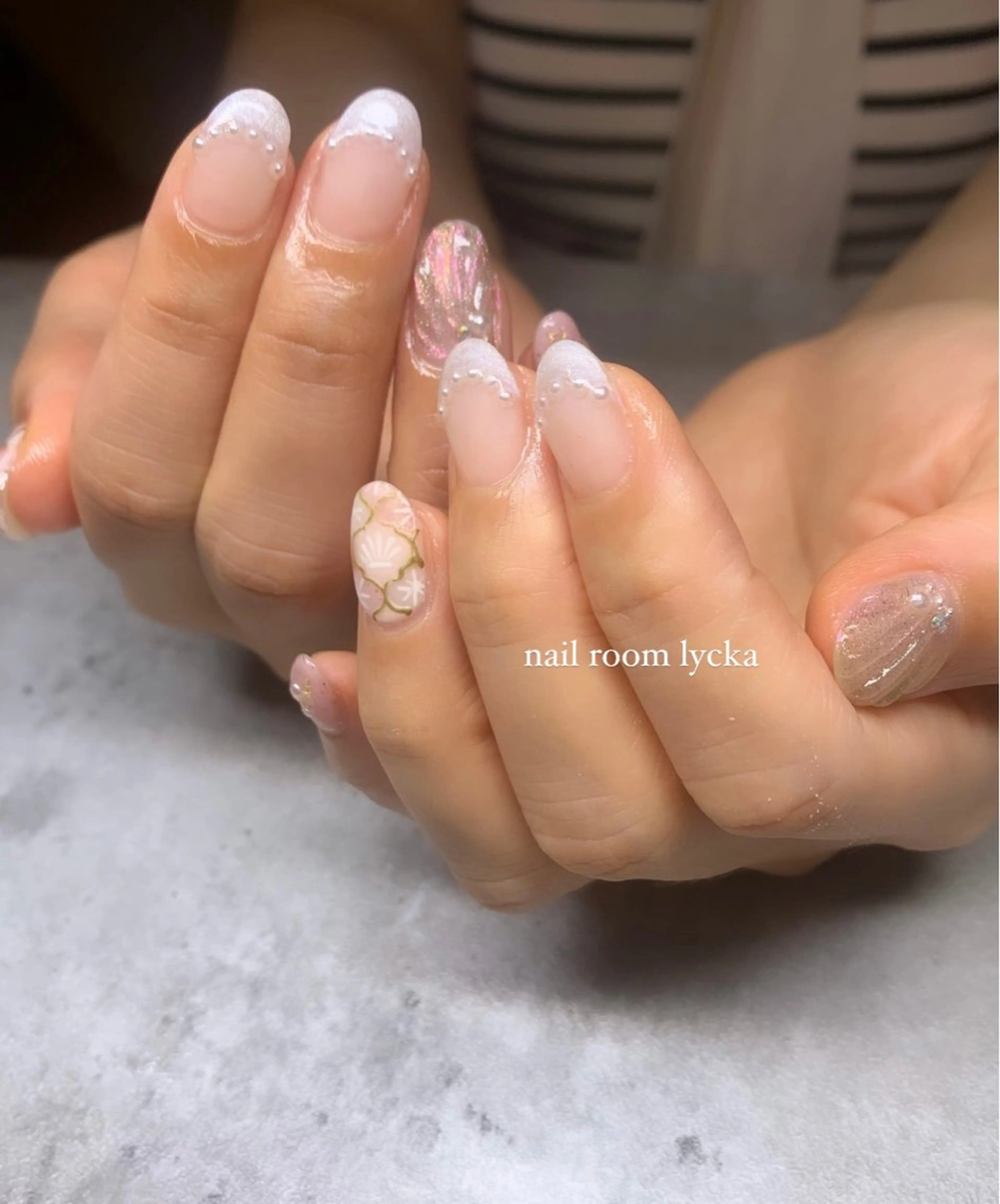 ネイル ﾈｲﾙﾙｰﾑﾘｯｶ 𝐦𝐚𝐲𝐮のネイルデザイン