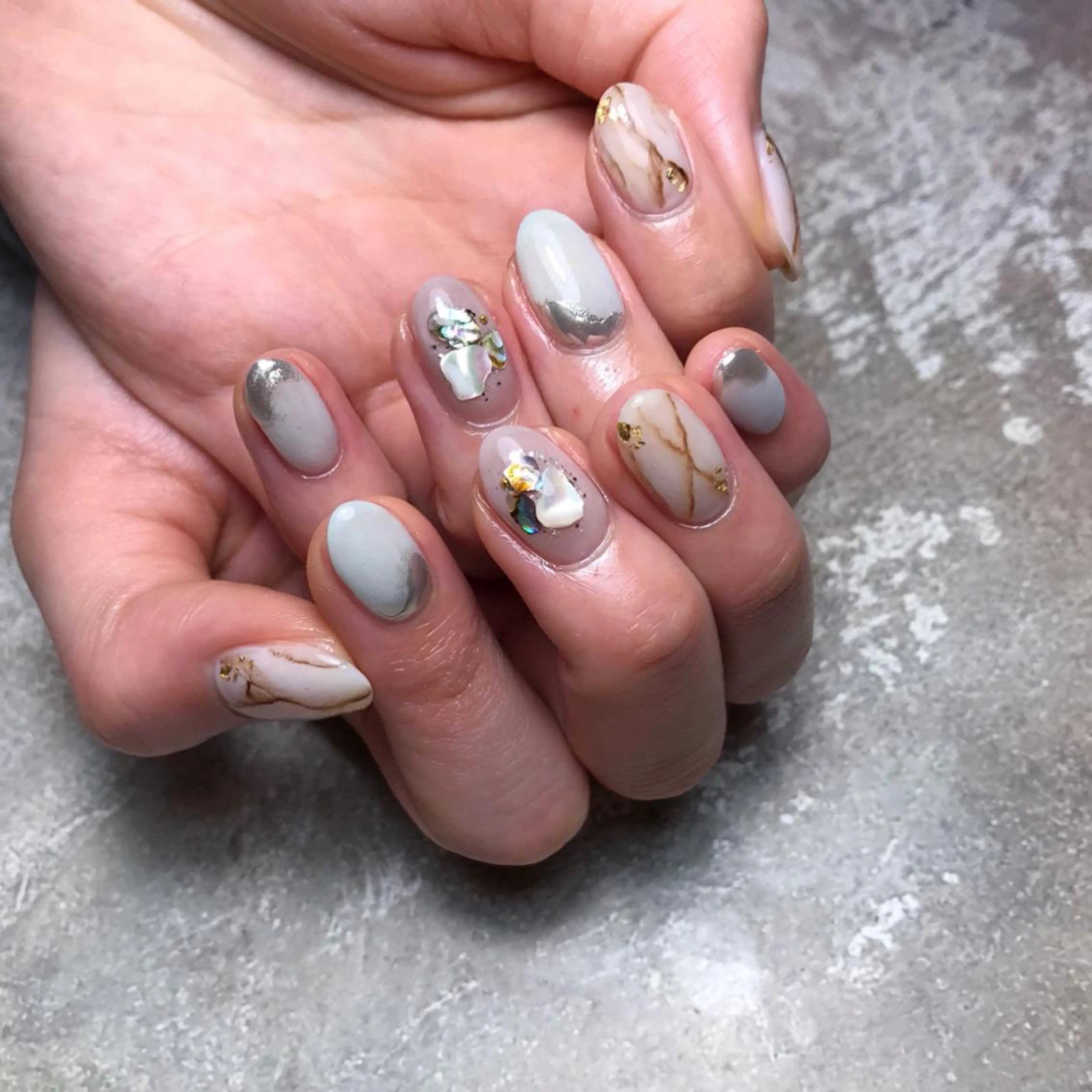 ネイル ハンドネイル 💅chainail _aiのネイルデザイン